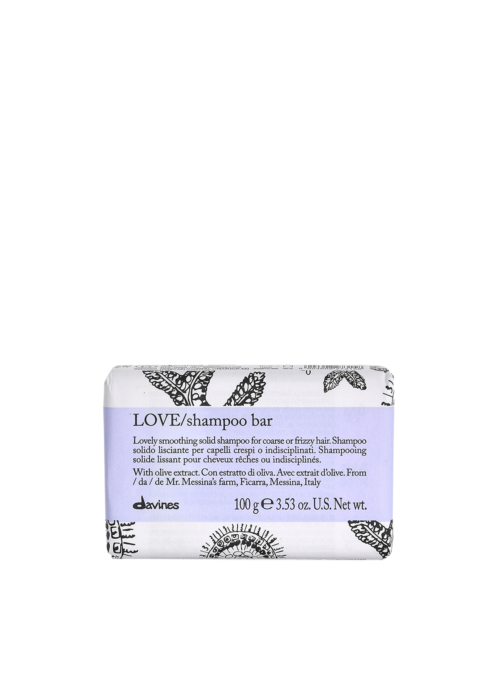 VOLU/ SHAMPOO BAR DAVINES No color