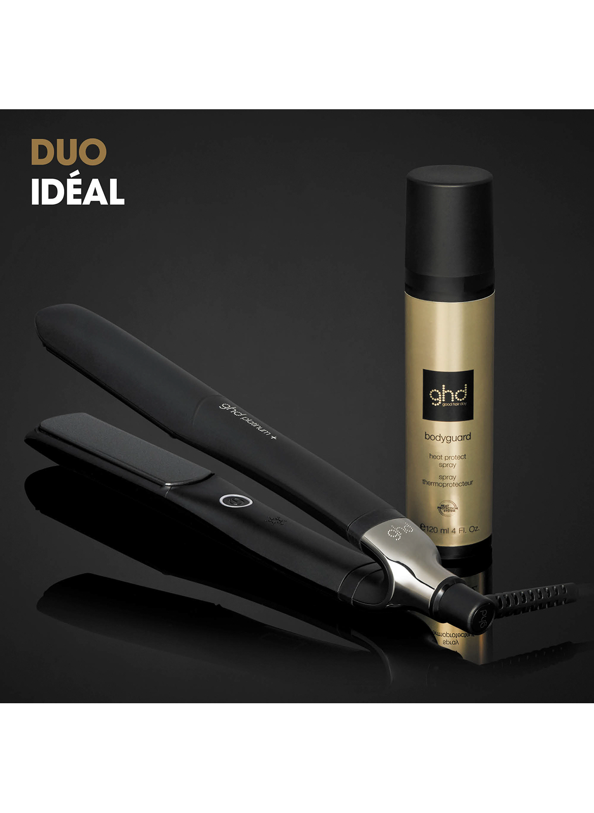 GHD PLATINUM+ Hair Straightener GHD Noir