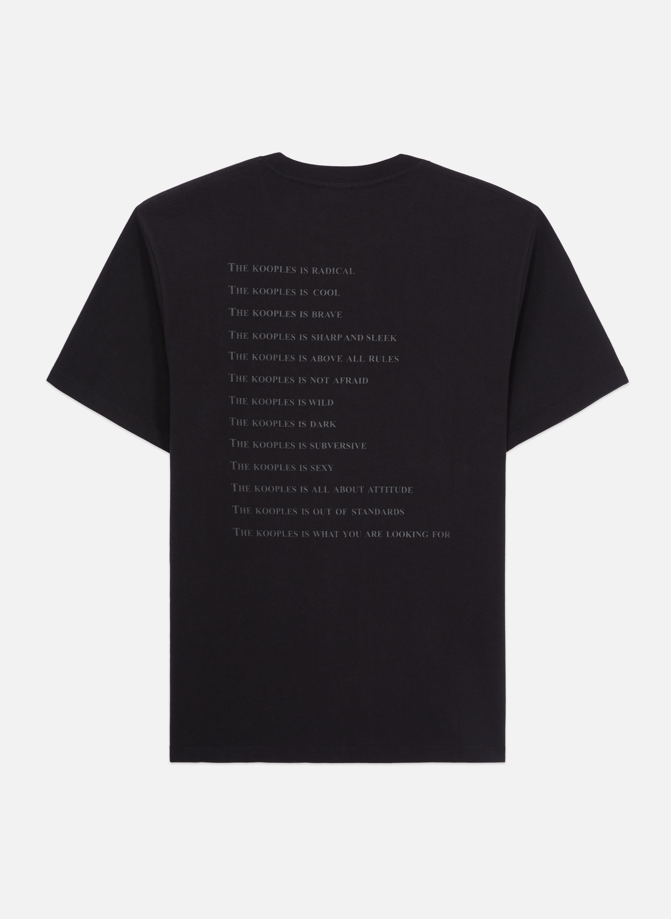 T-shirt THE KOOPLES Black