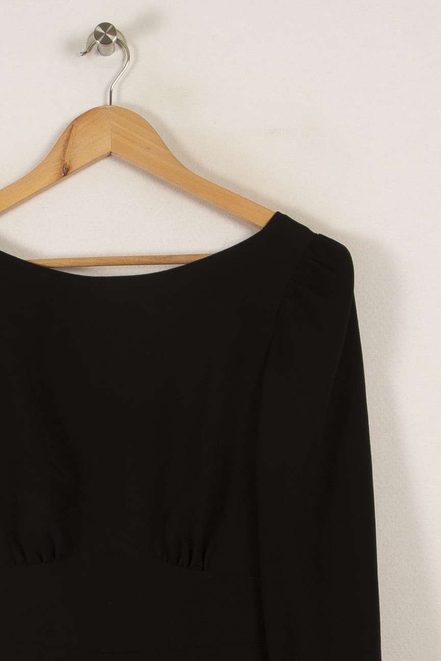 Midi dress TARA JARMON - Seconde Main Black