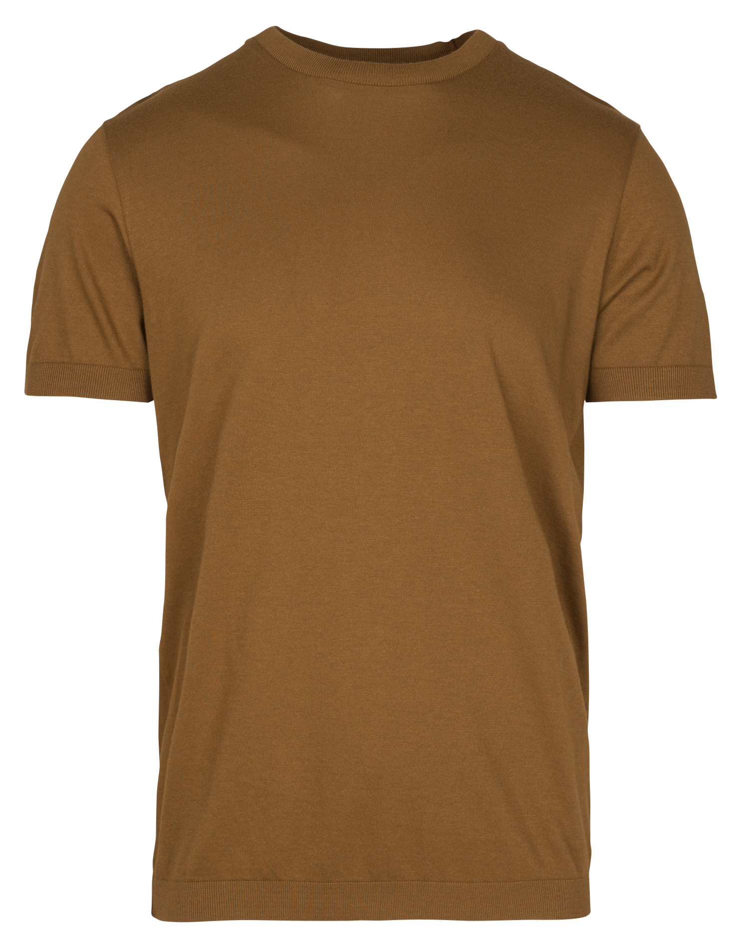 Gerader Rundhalsausschnitt-Pullover IKKS Gelb