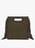 Smooth leather shoulder bag MAJE