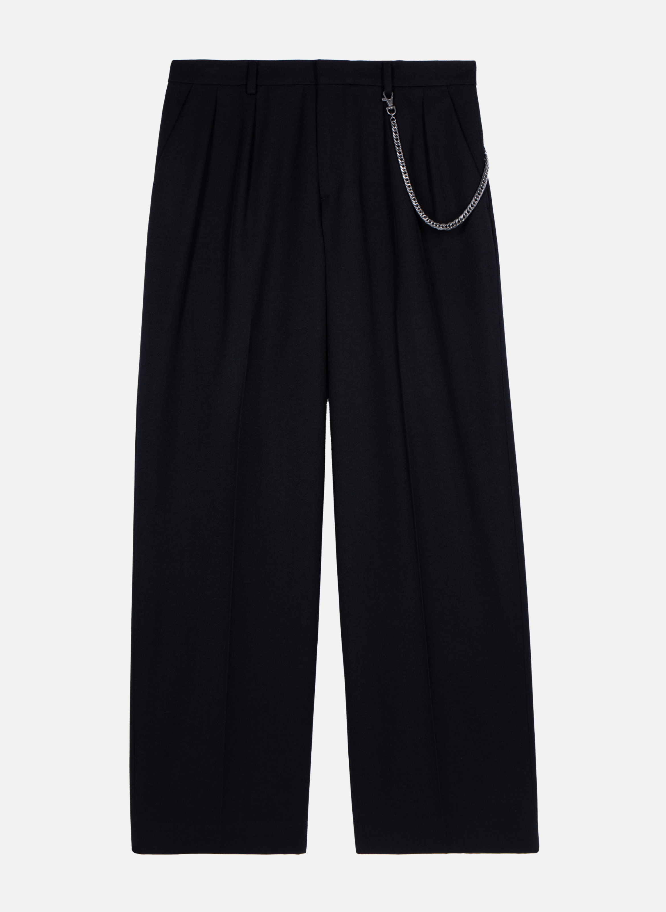 Wide trousers THE KOOPLES Black