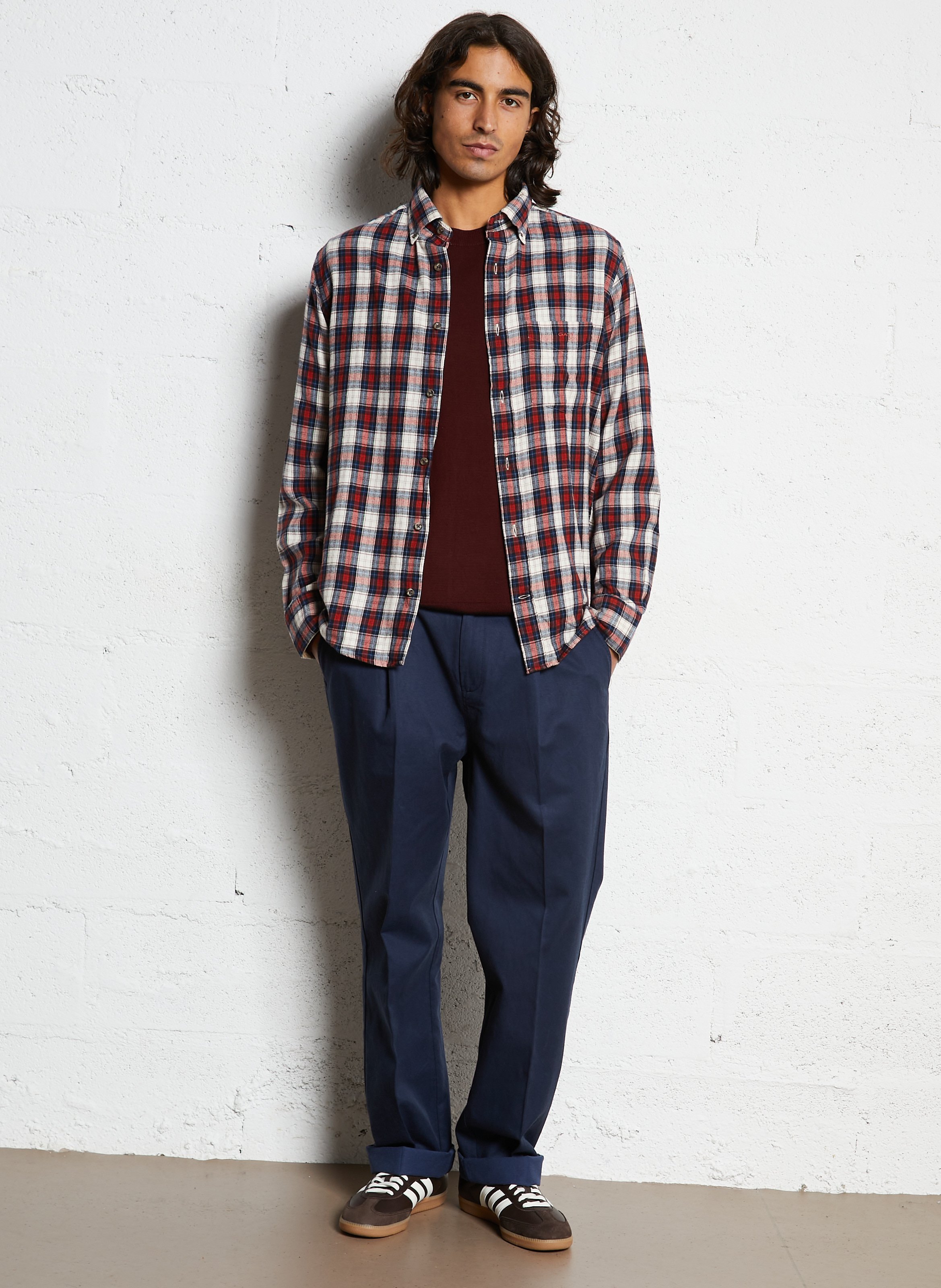 Cotton-blend bucket hat MINIMUM Blue