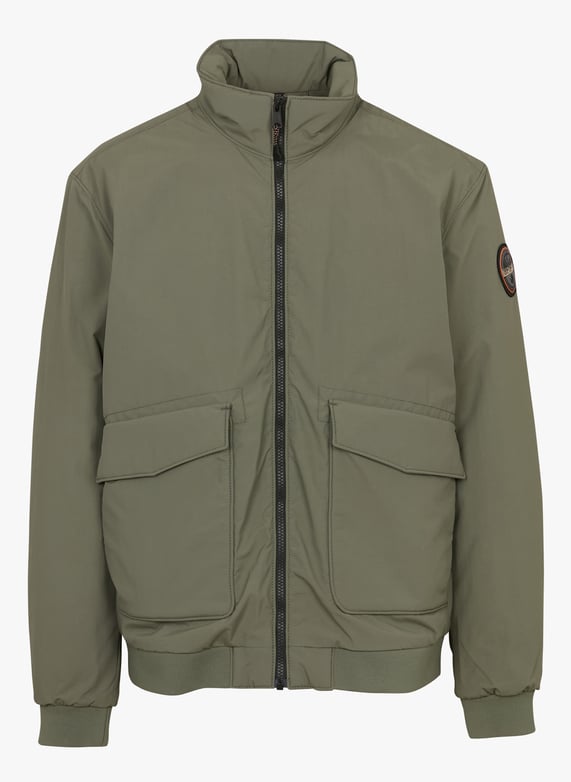 Jacket Veste Napapijri Mouton Veste Droite Col Montant A-Giovi