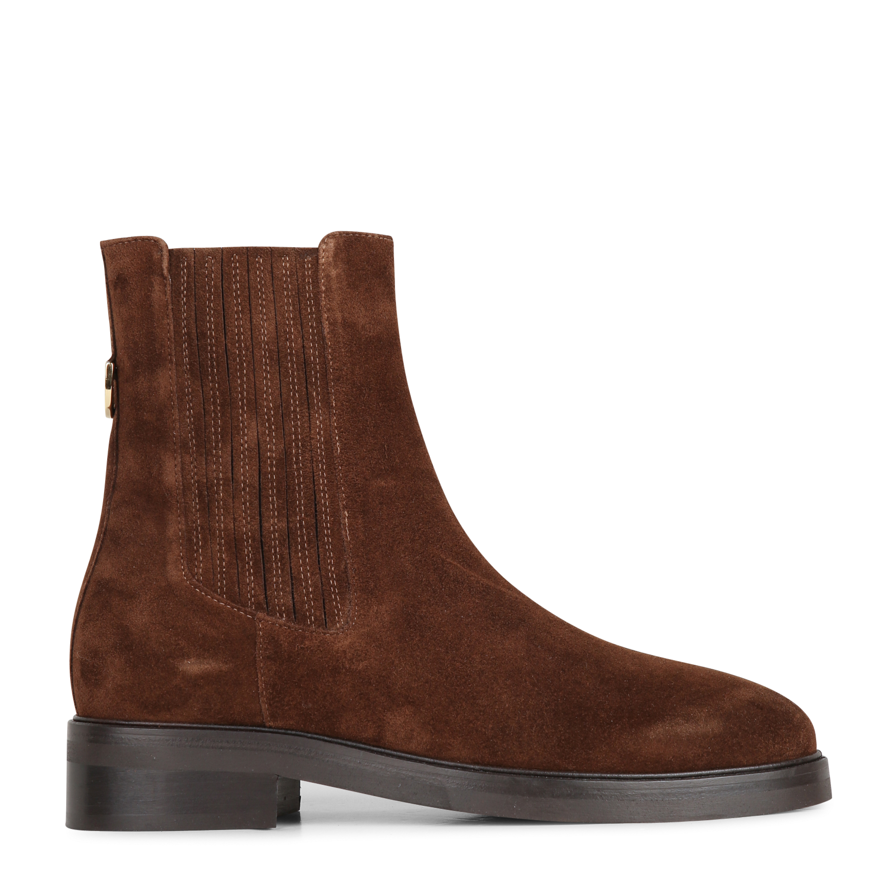 Bottines en cuir velours BOBBIES Marron