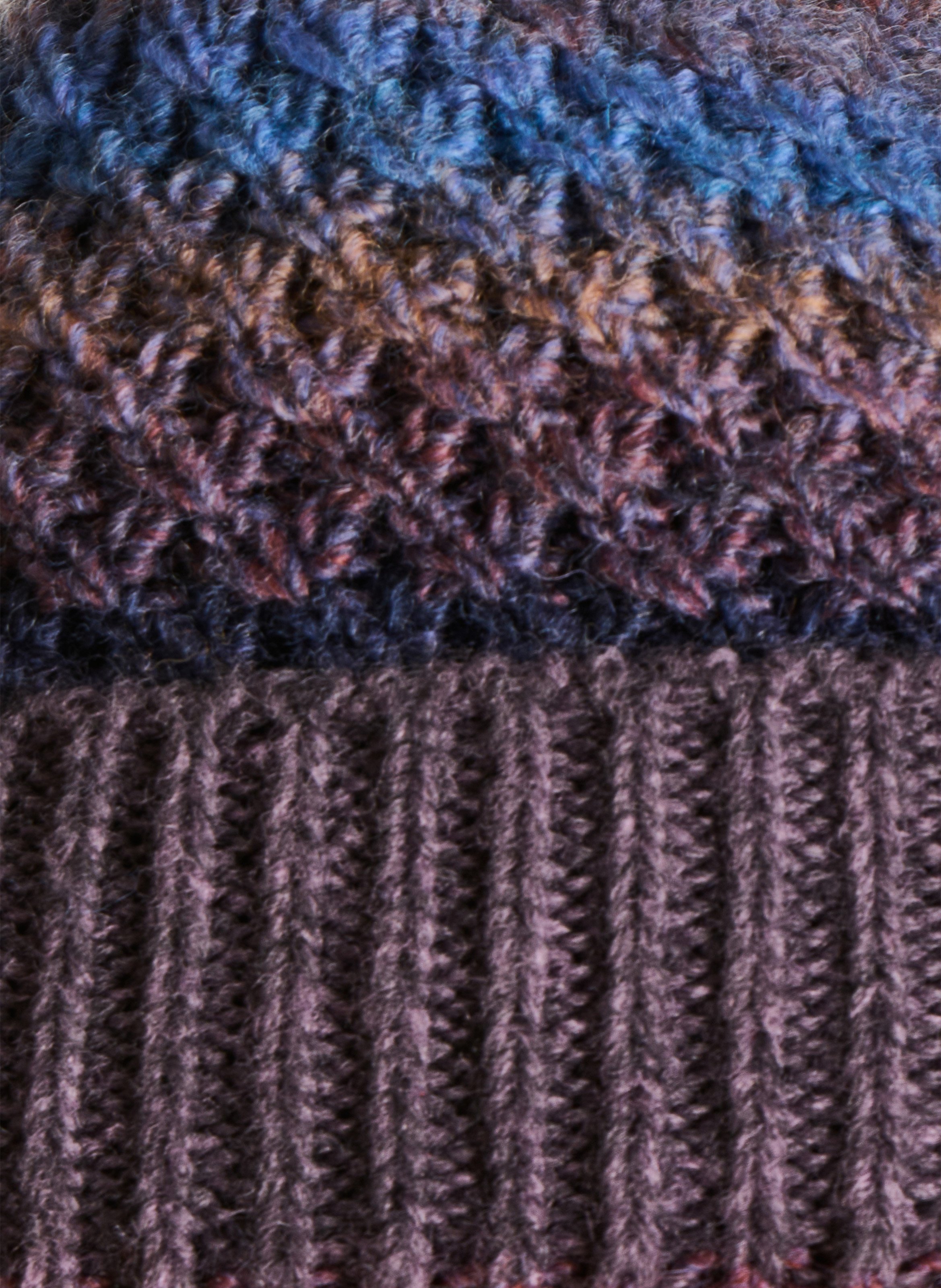 Gebreide muts LA FEE MARABOUTEE Blauw