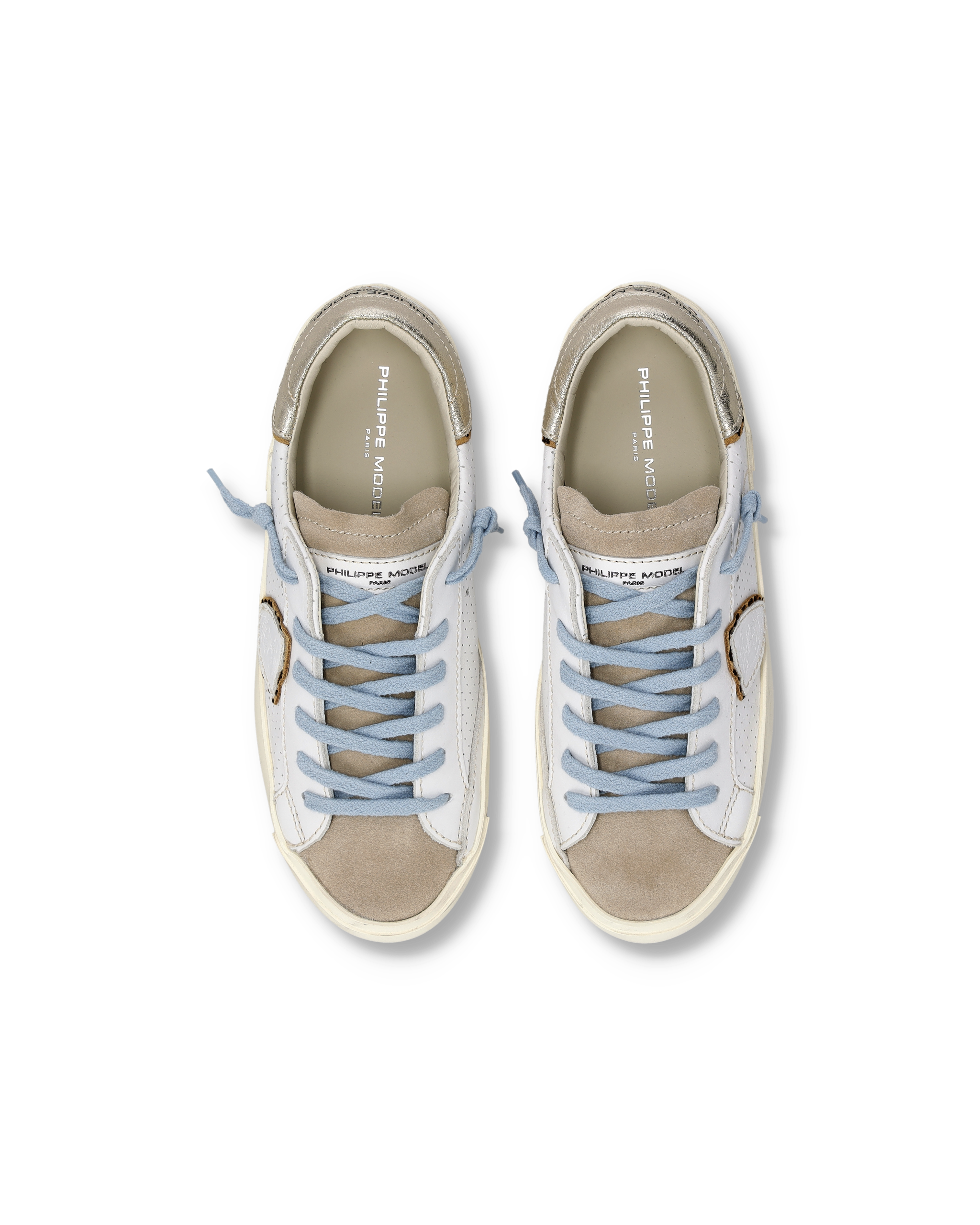 Tennis sneakers. PHILIPPE MODEL Golden