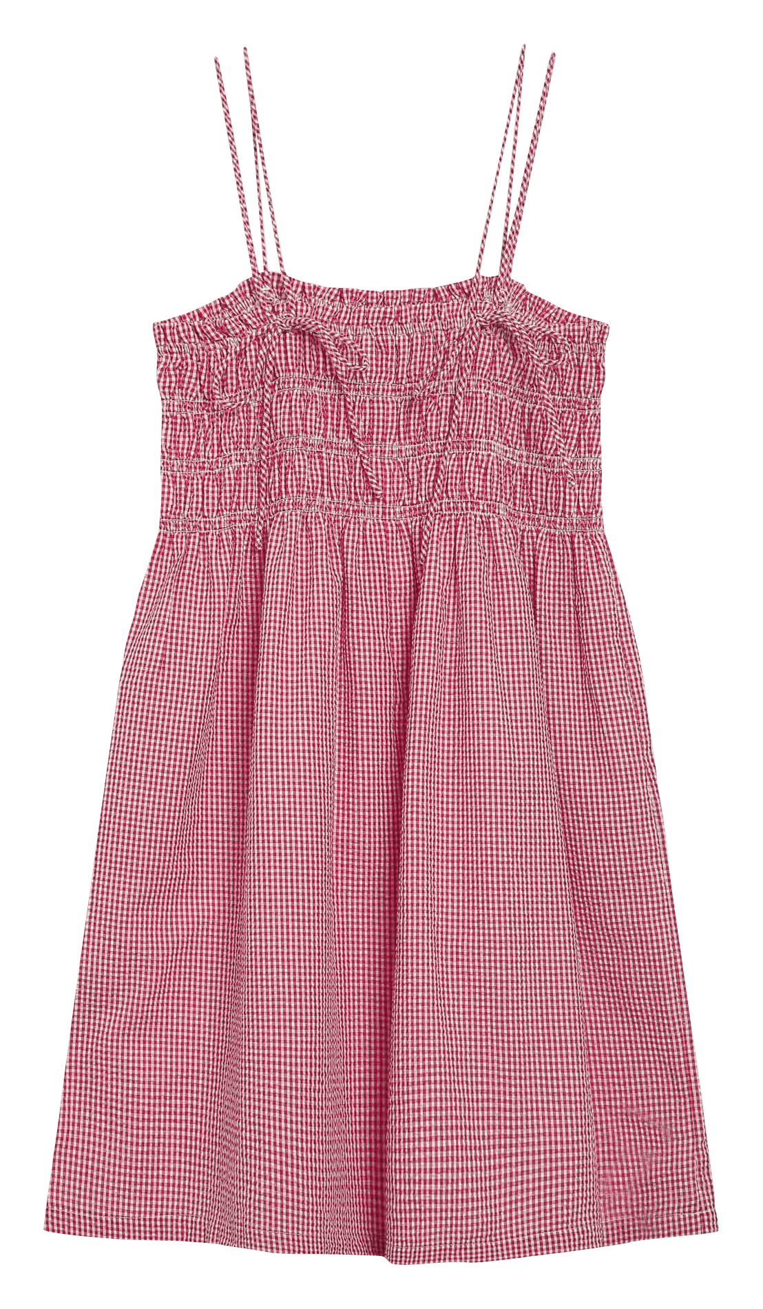 Robe courte col carré GRACE ET MILA Rouge