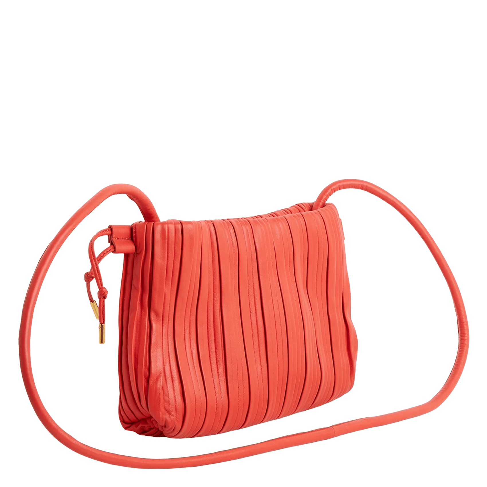 Dori leather shoulder bag COTELAC Red
