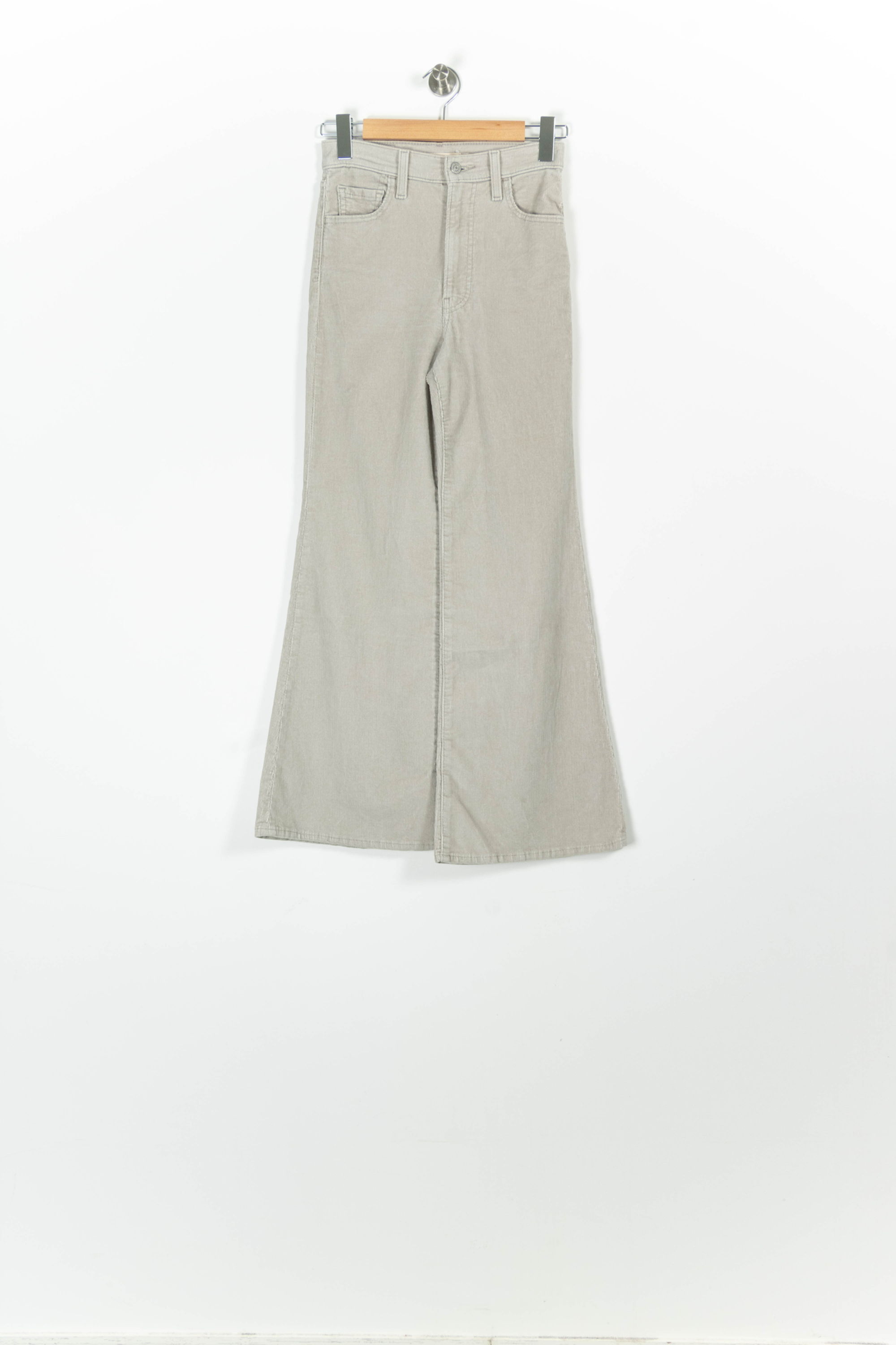 Cropped slim jeans with studs LEVI'S - Seconde main White