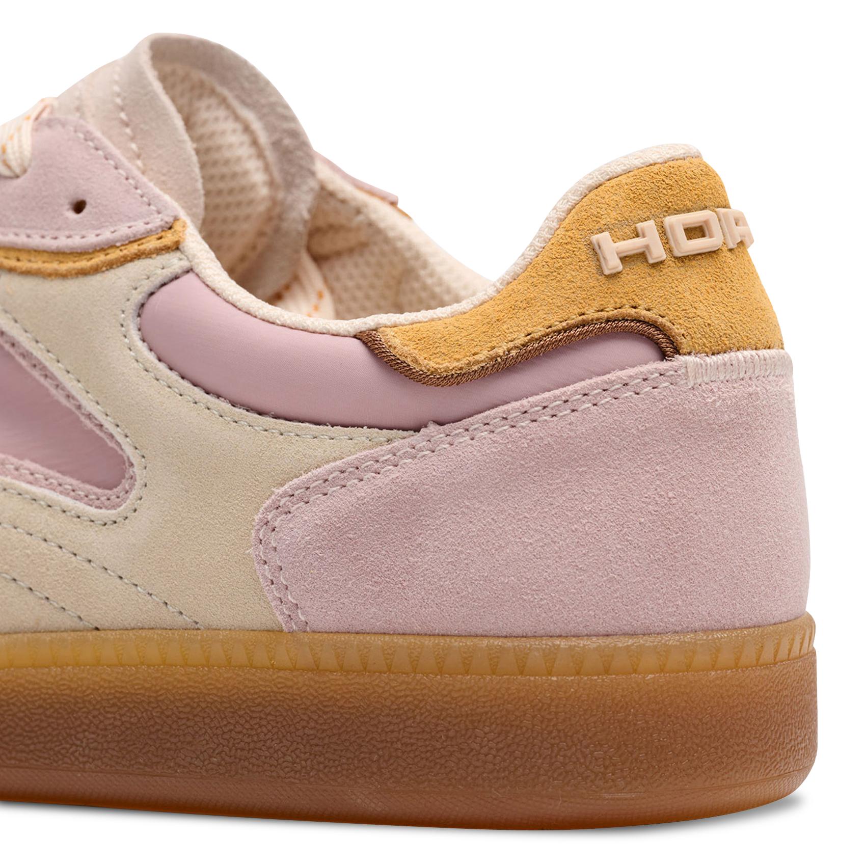 Niedrige Sneaker aus Leder-Mix HOFF Violett