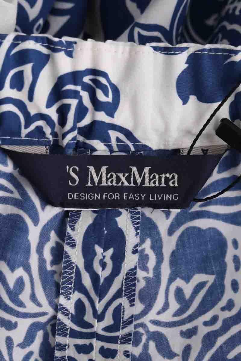 Wide-leg pants MAX MARA - Seconde Main Blue