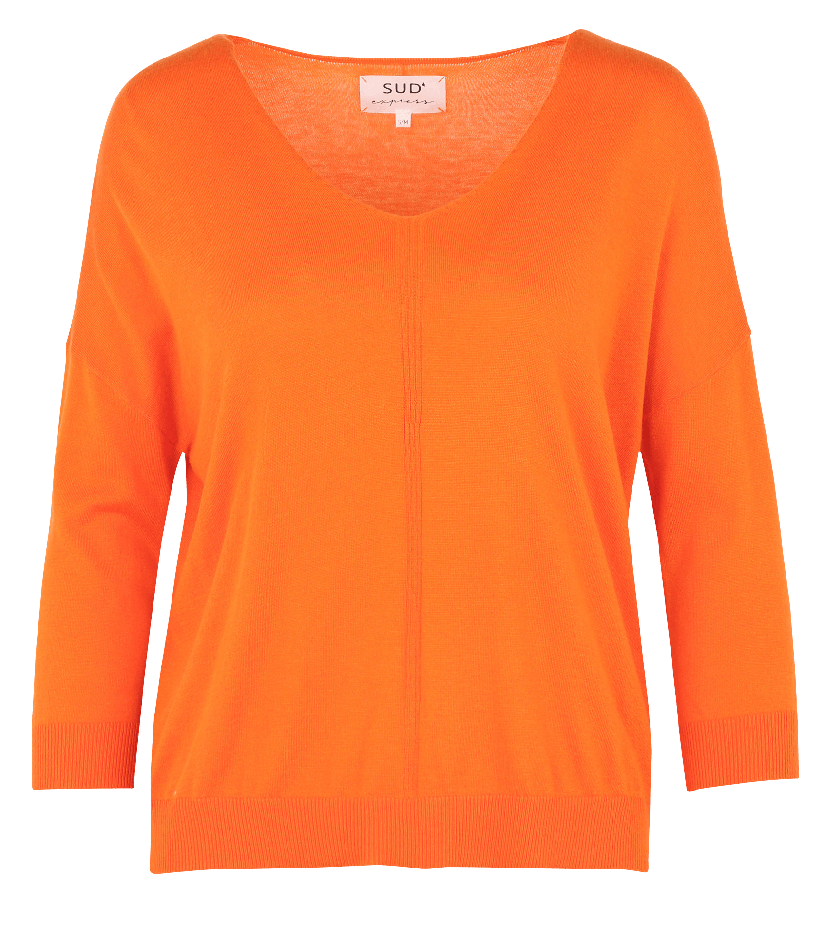 Pull droit col rond en maille SUD EXPRESS