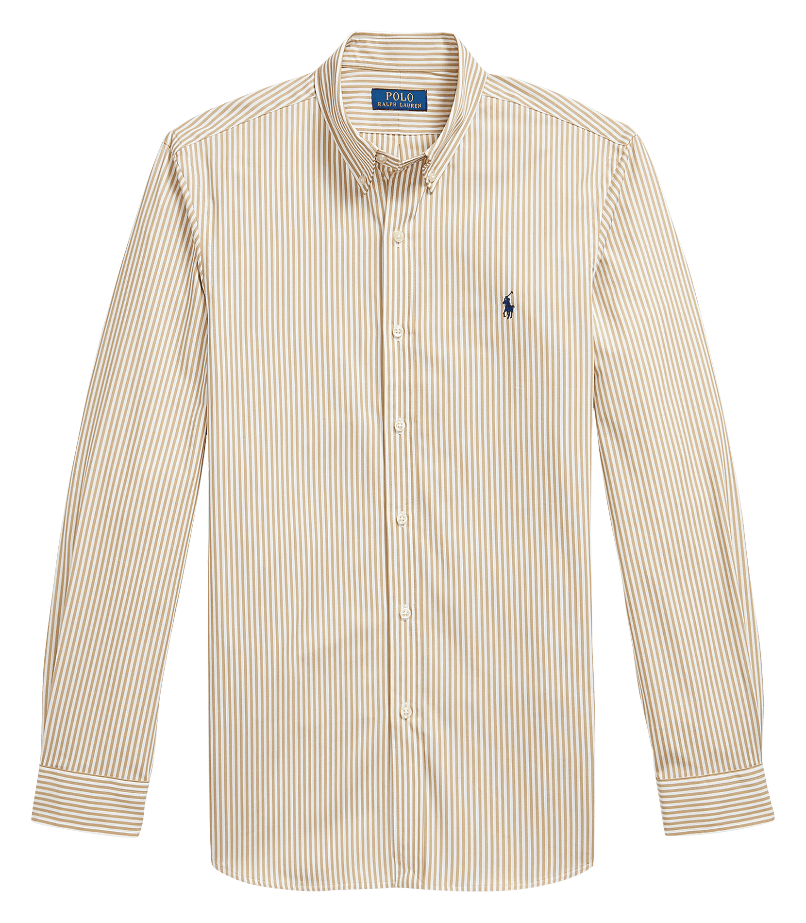Katoenen overhemd met Amerikaanse kraag POLO RALPH LAUREN Beige