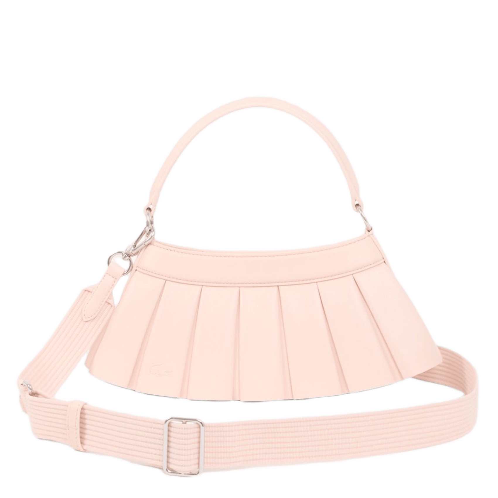 Handtasche H Lenglen aus Leder LACOSTE Rosa