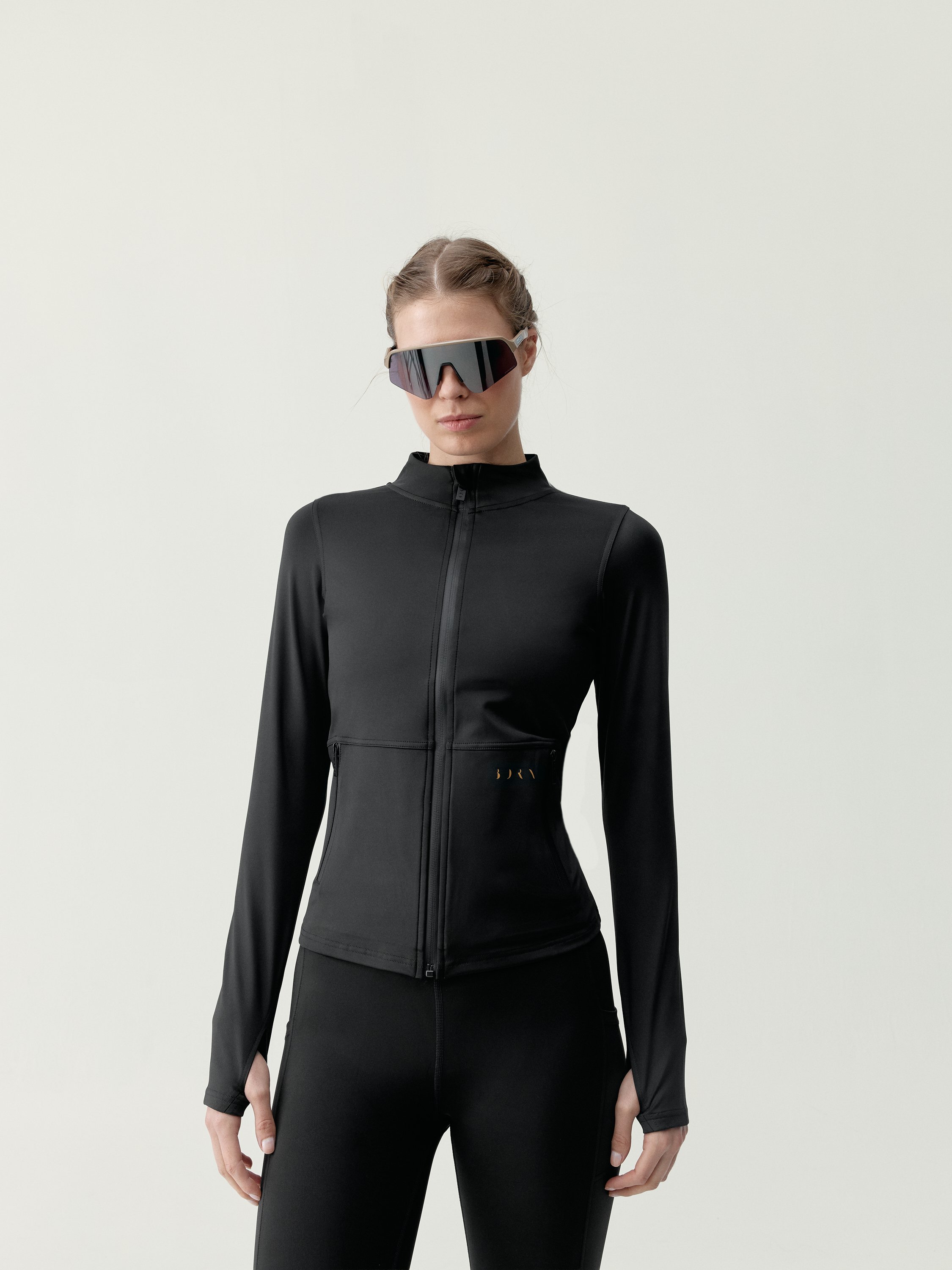 Women's sport jacket Isla with quick-dry pockets BORN Black