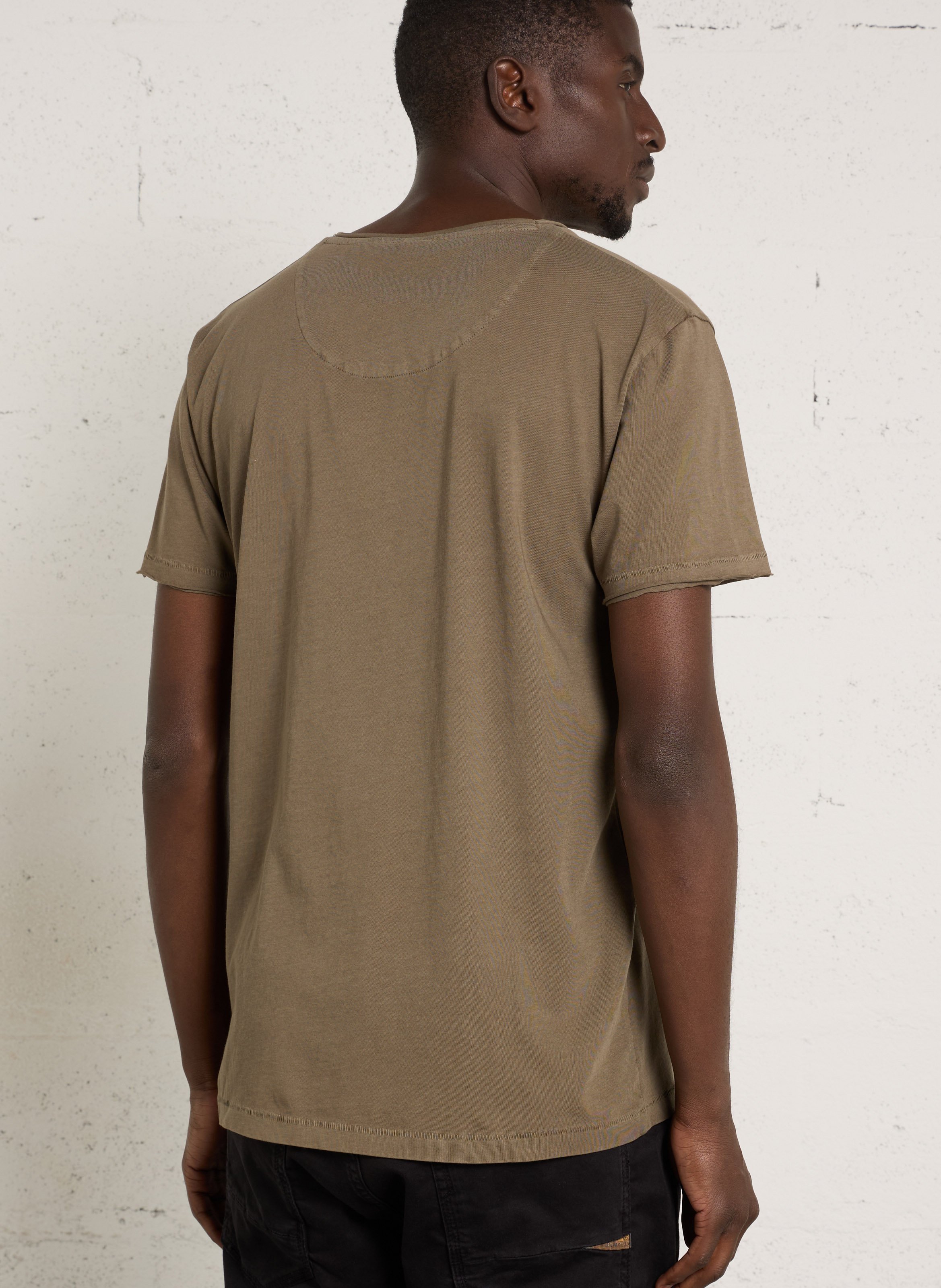Baumwoll-T-Shirt mit U-Boot-Ausschnitt LE TEMPS DES CERISES Weiss