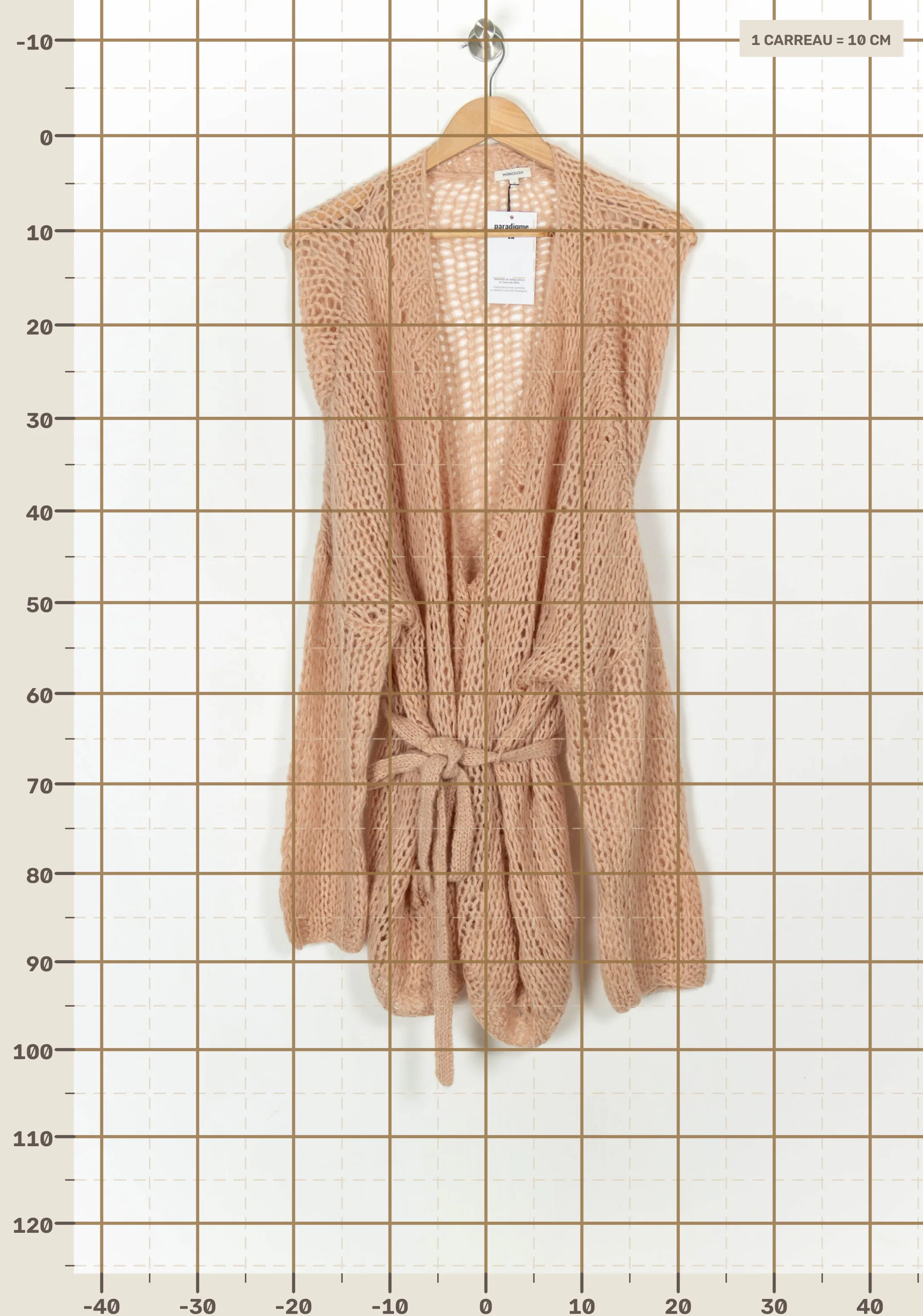 Cardigan Manoush - Seconde Main Pink