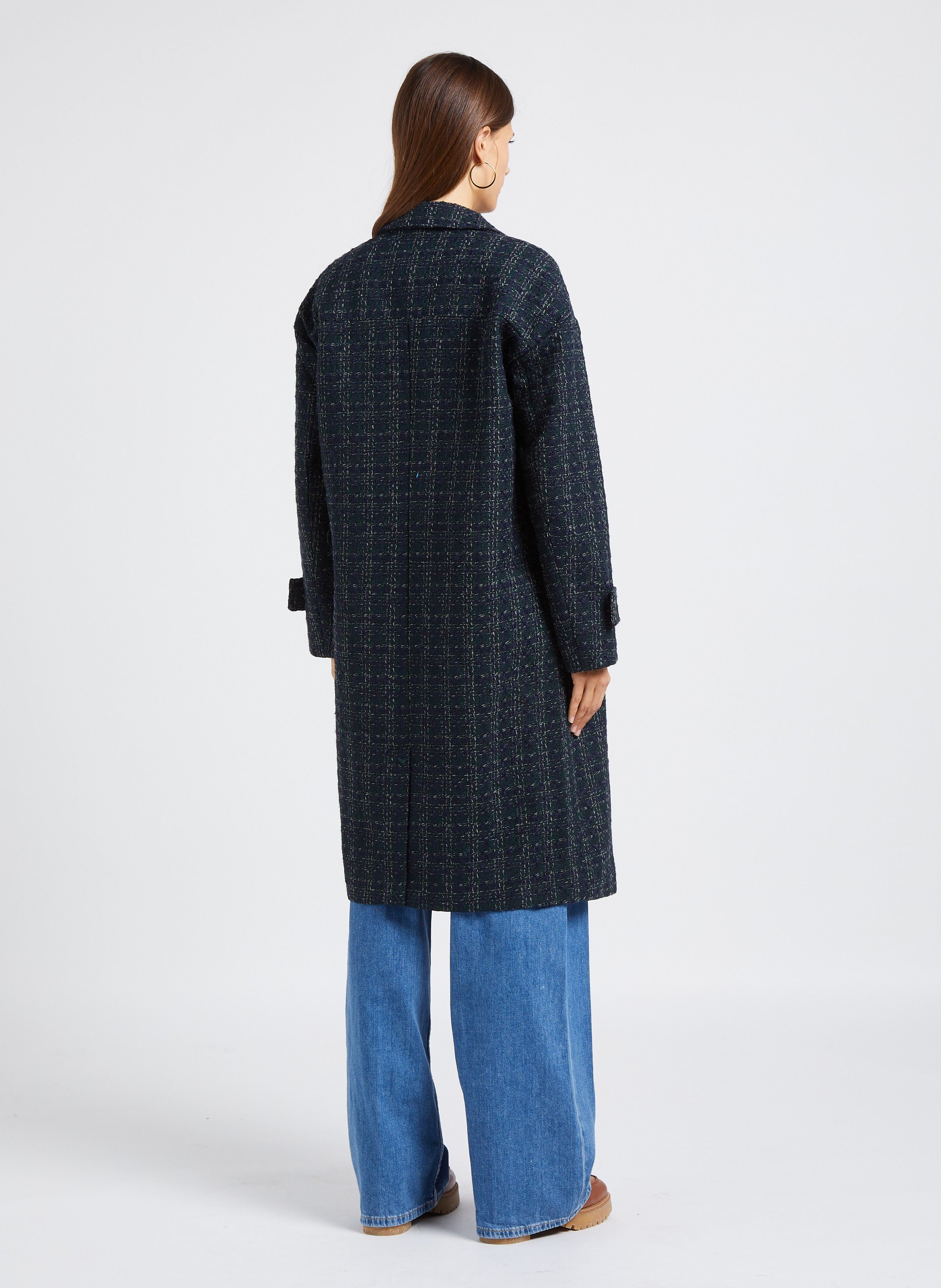 Jas met reverskraag VILA Groen