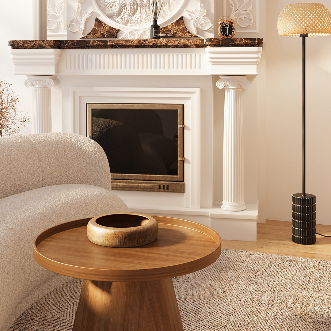 Designer trinket bowl POTIRON PARIS Brown