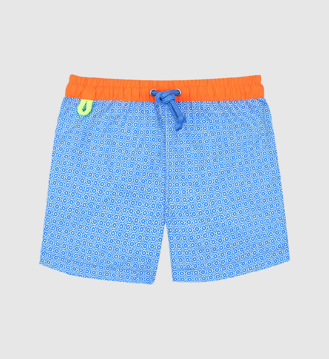 Men's swim shorts - azulejos GILI'S Blue