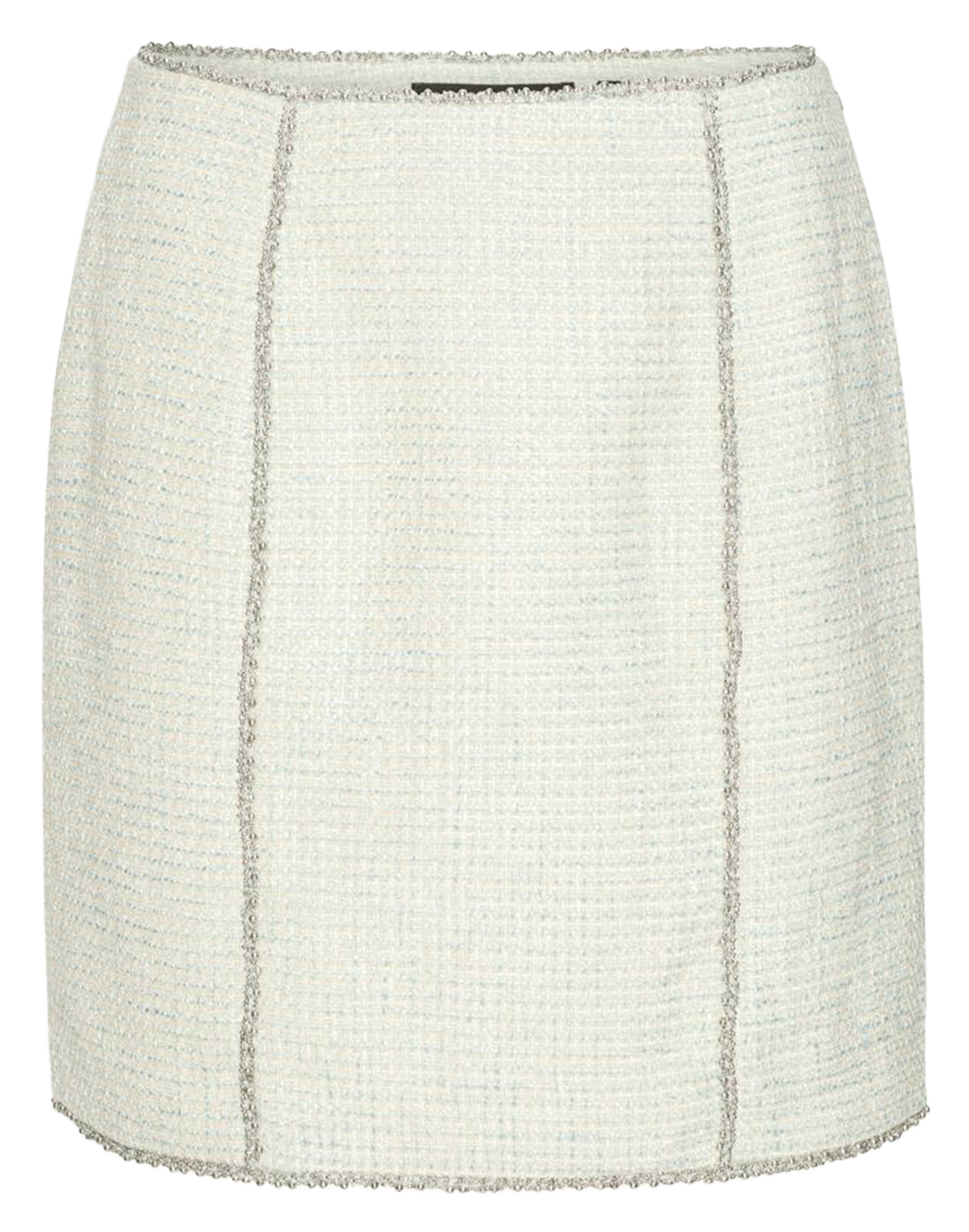 Jupe courte en tweed ROTATE Noir