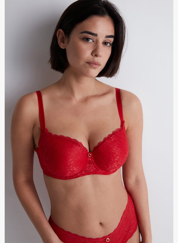 Half-cup bra | Red by AUBADE Half-cup bra Red