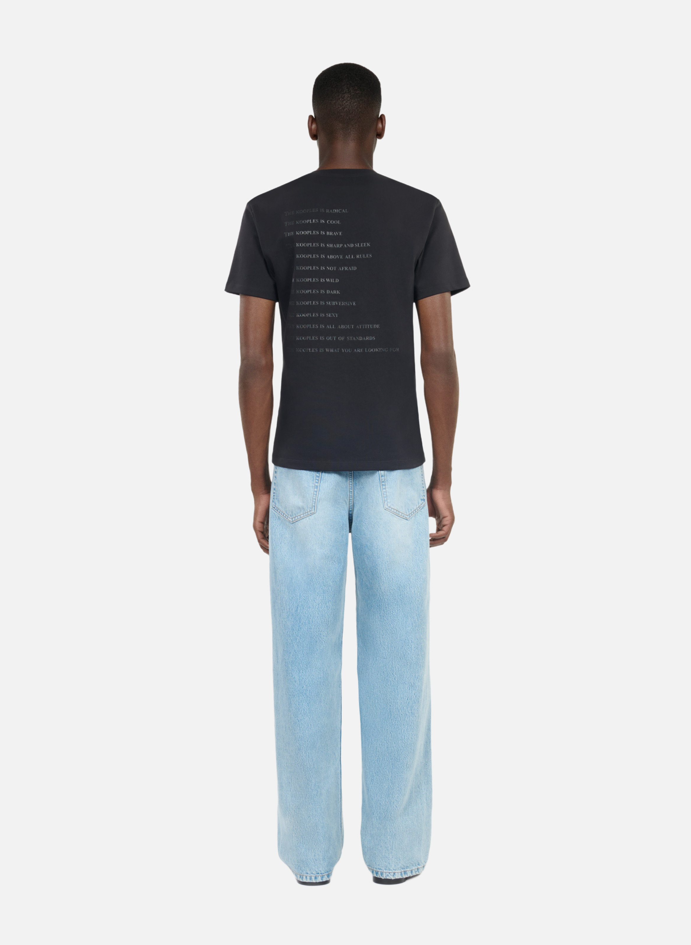 T-shirt THE KOOPLES Black