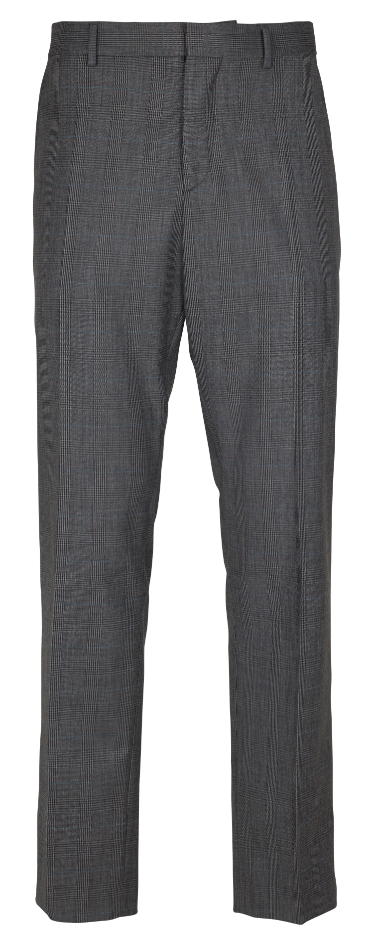 Geruite kostuumbroek IKKS Grijs