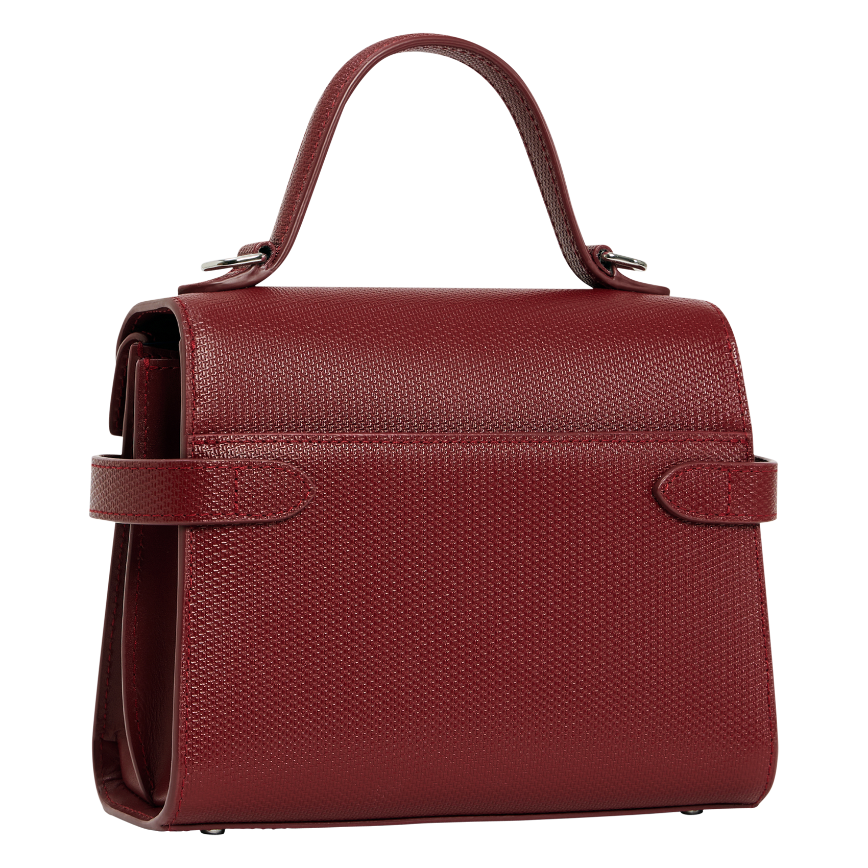 Sac à main en cuir LE TANNEUR Rouge
