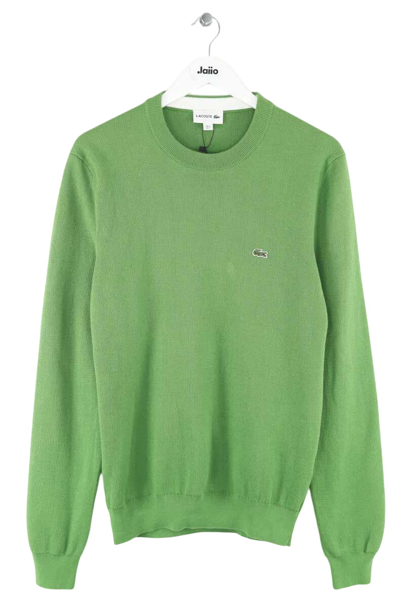 Cotton pullover LACOSTE - SECONDE MAIN Green
