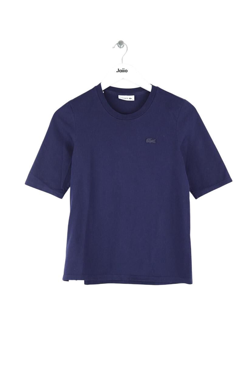 Cotton T-shirt LACOSTE - SECONDE MAIN Blue