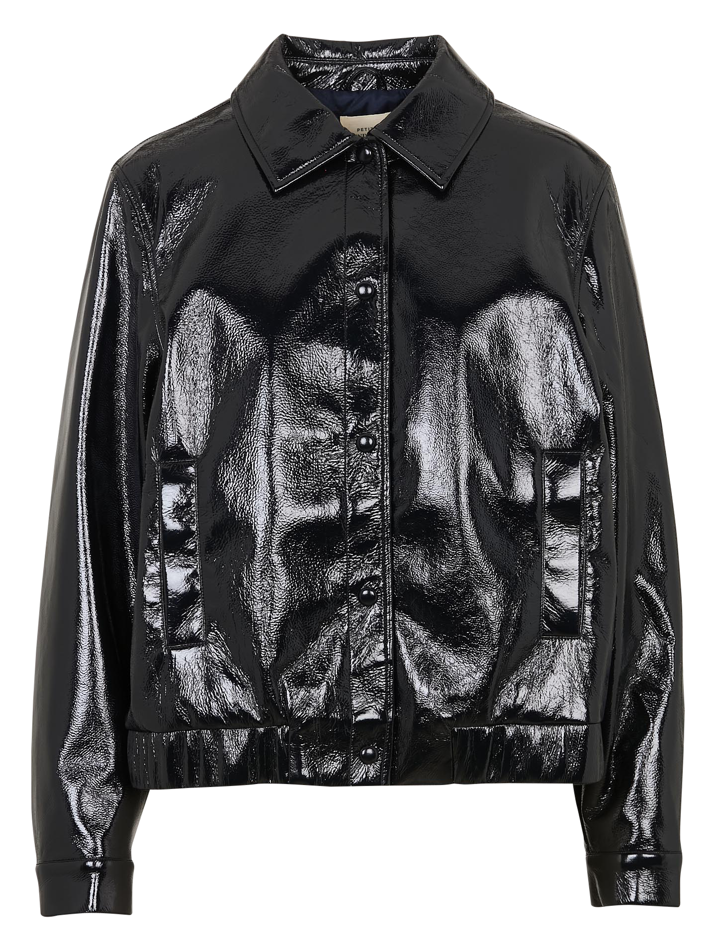 Oversized jacket with classic collar PETITE MENDIGOTE Blue