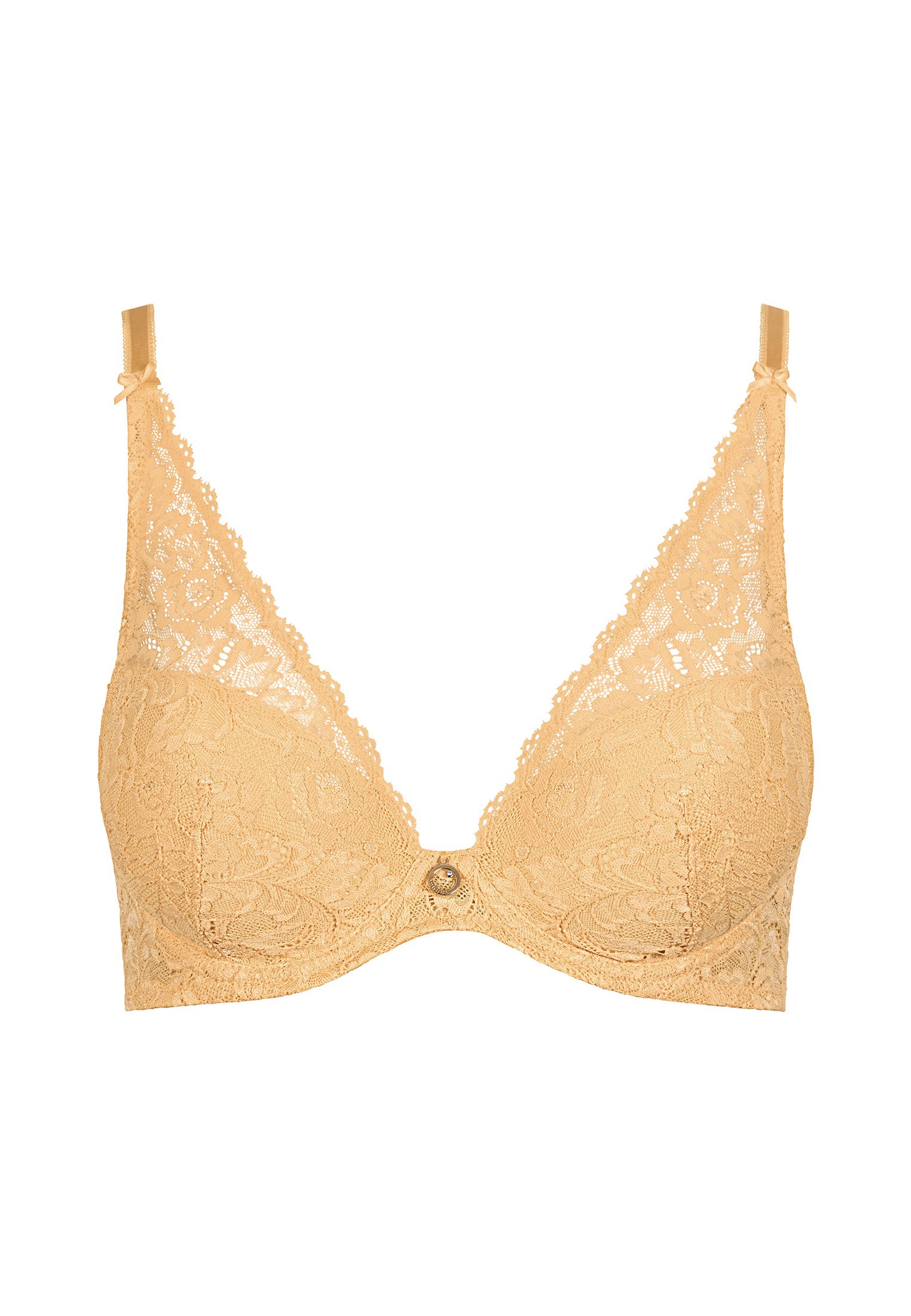 Plunge scarf sunshine bra AUBADE Yellow