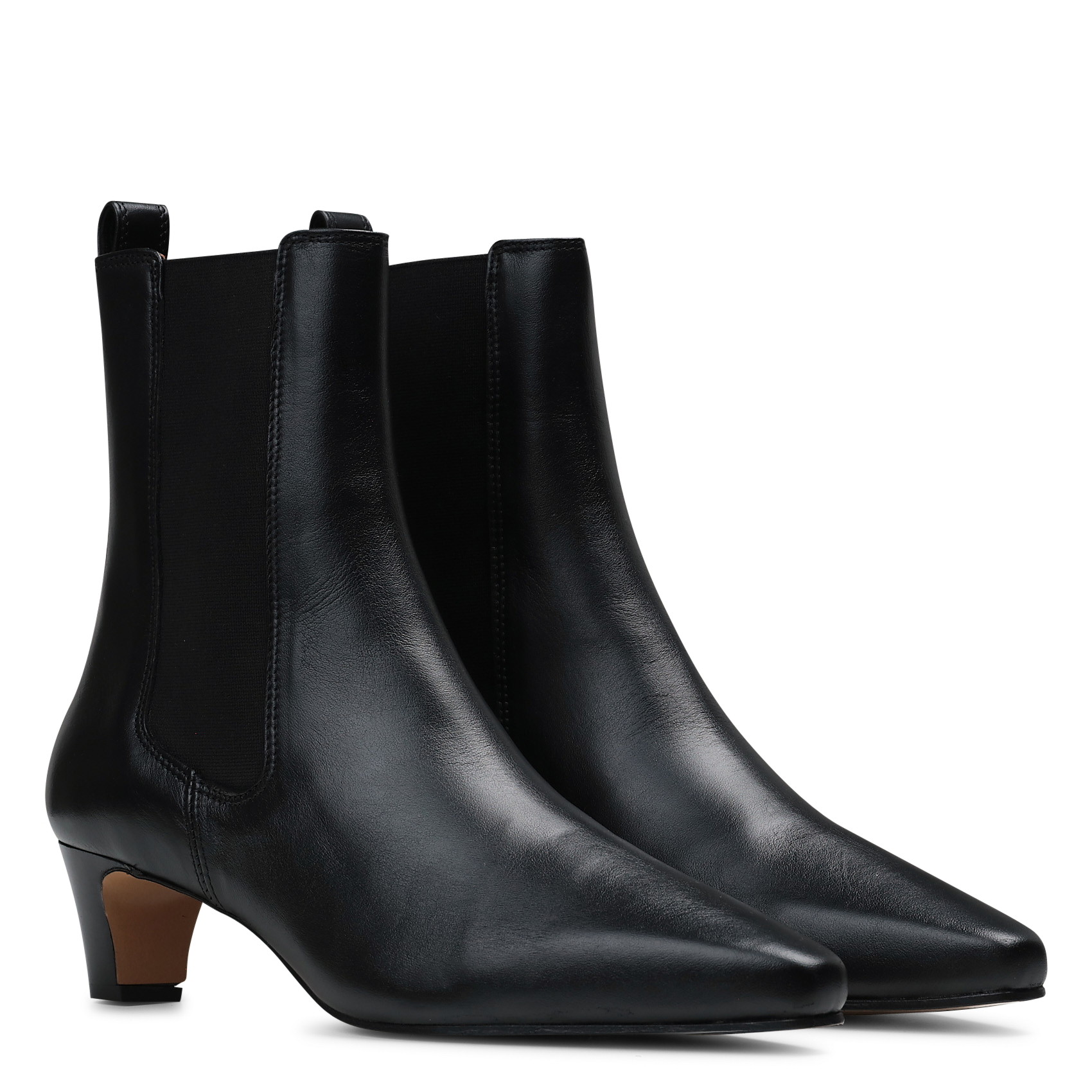 Bottines en cuir RIVECOUR Noir