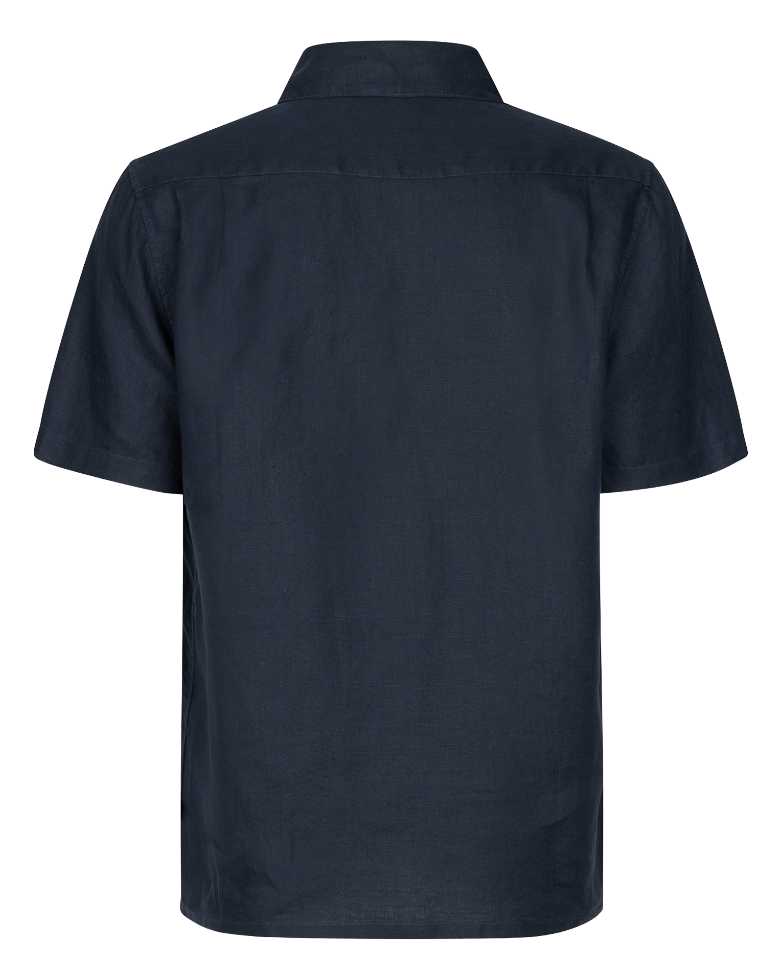 Chemise regular en coton bio texturé SAMSOE SAMSOE Bleu