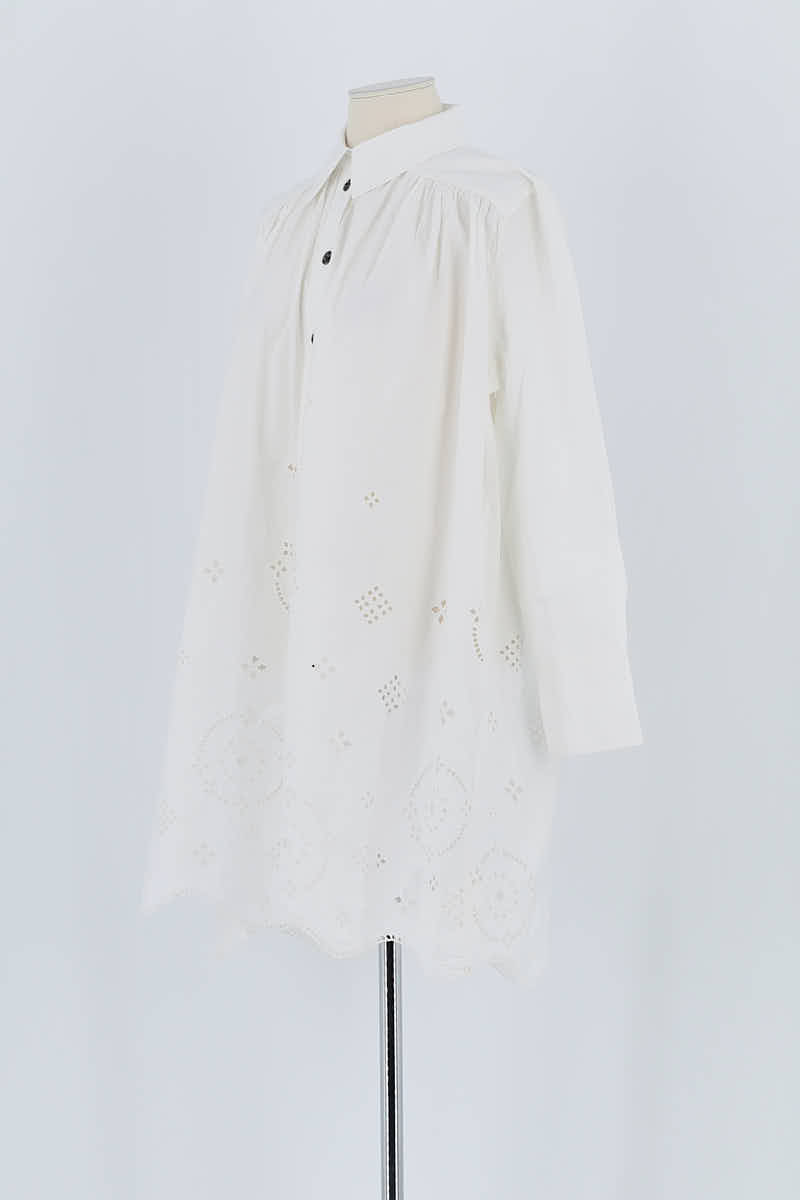 Dress GANNI - Seconde Main White