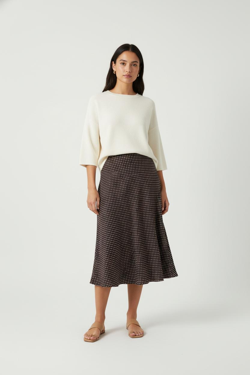 Short & midi skirt COMPTOIR DES COTONNIERS - Seconde main Brown