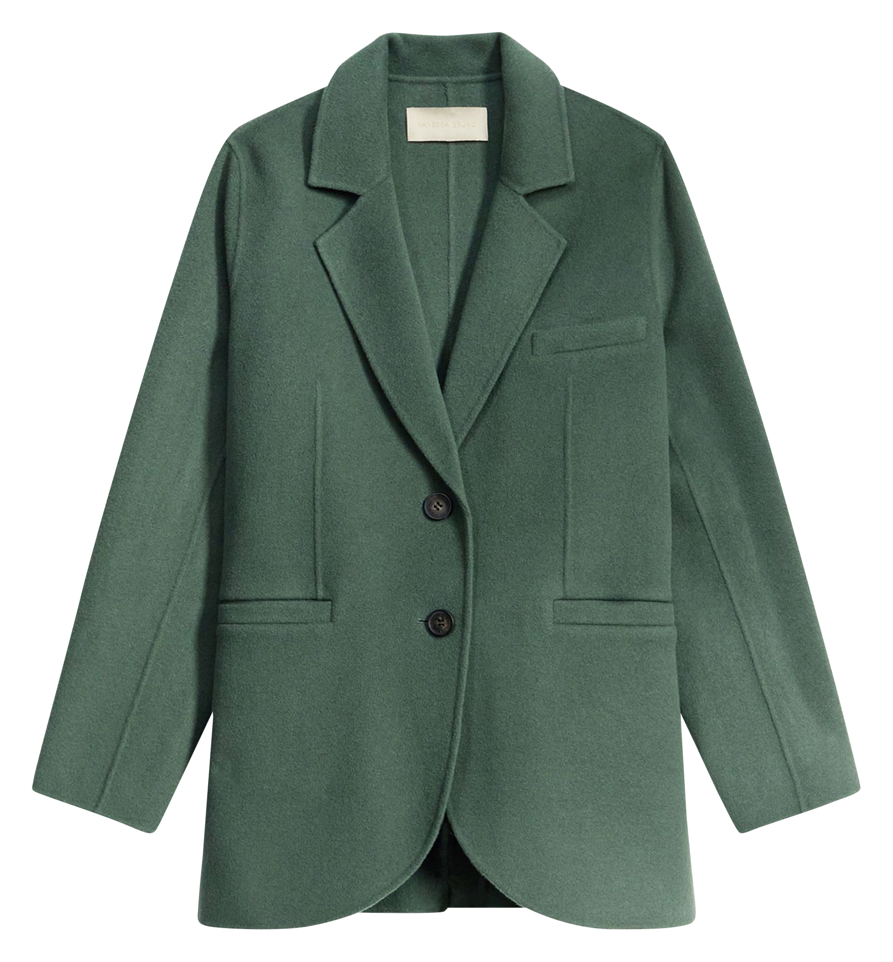 Veste tailleur oversize boutonnée VANESSA BRUNO Vert