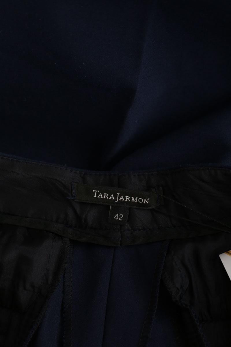 Carrot trousers TARA JARMON - Seconde Main Blue