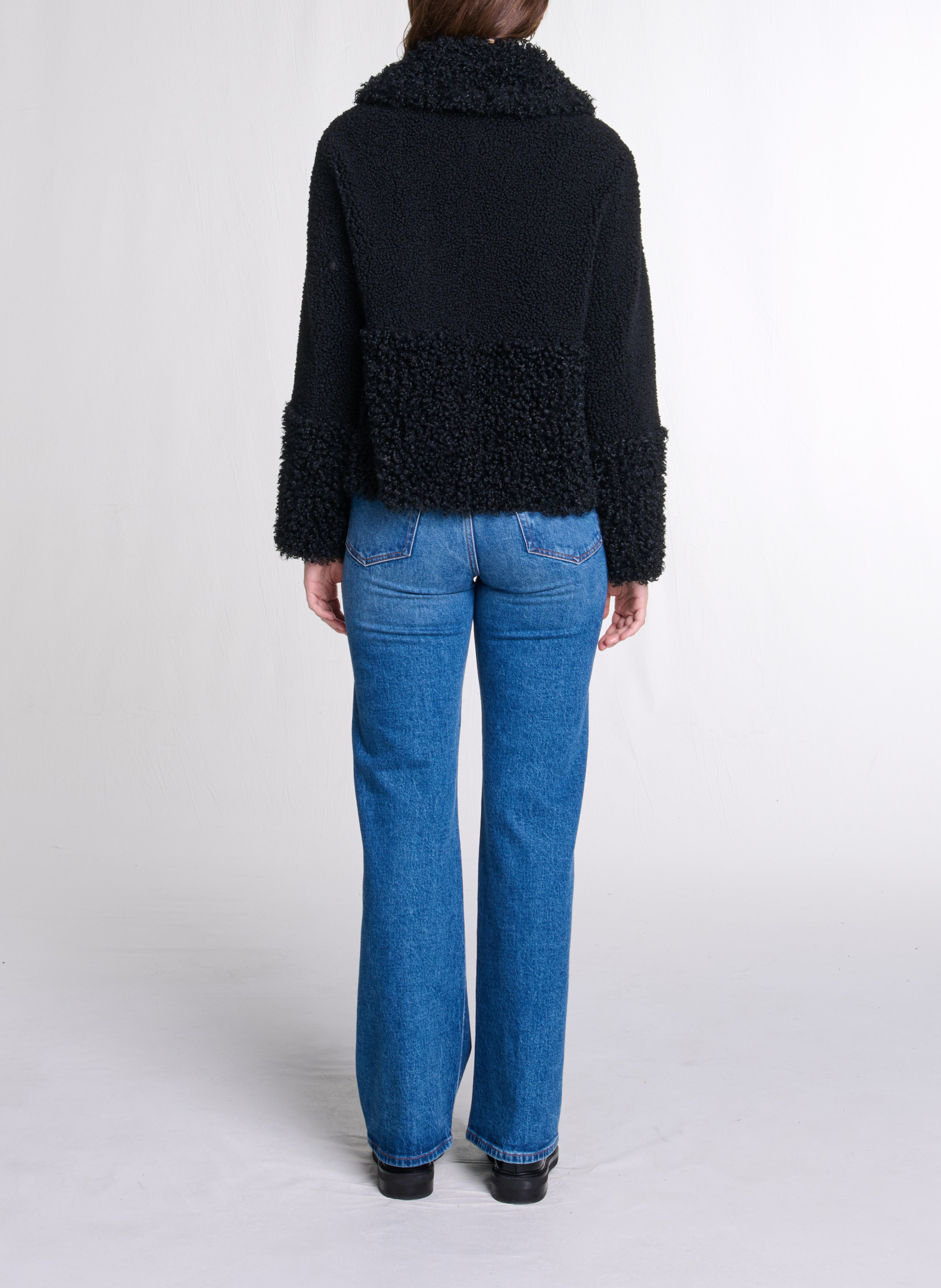 Recht jasje MAJE Zwart