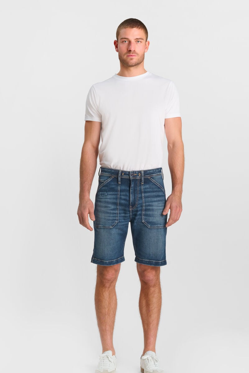 Denim Bermuda Shorts LE TEMPS DES CERISES Blue