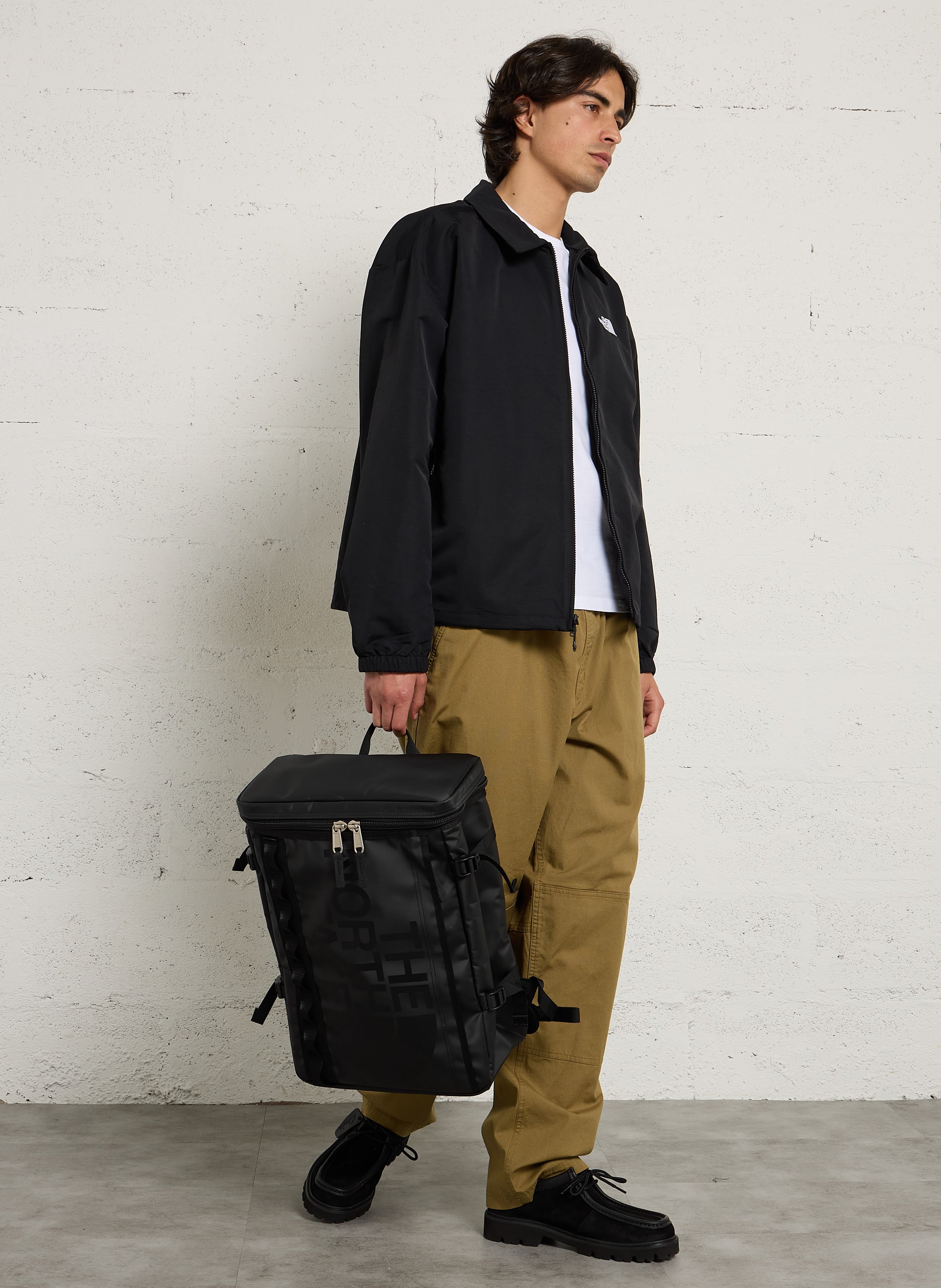 Sac à dos zippé uni à logo  THE NORTH FACE Noir