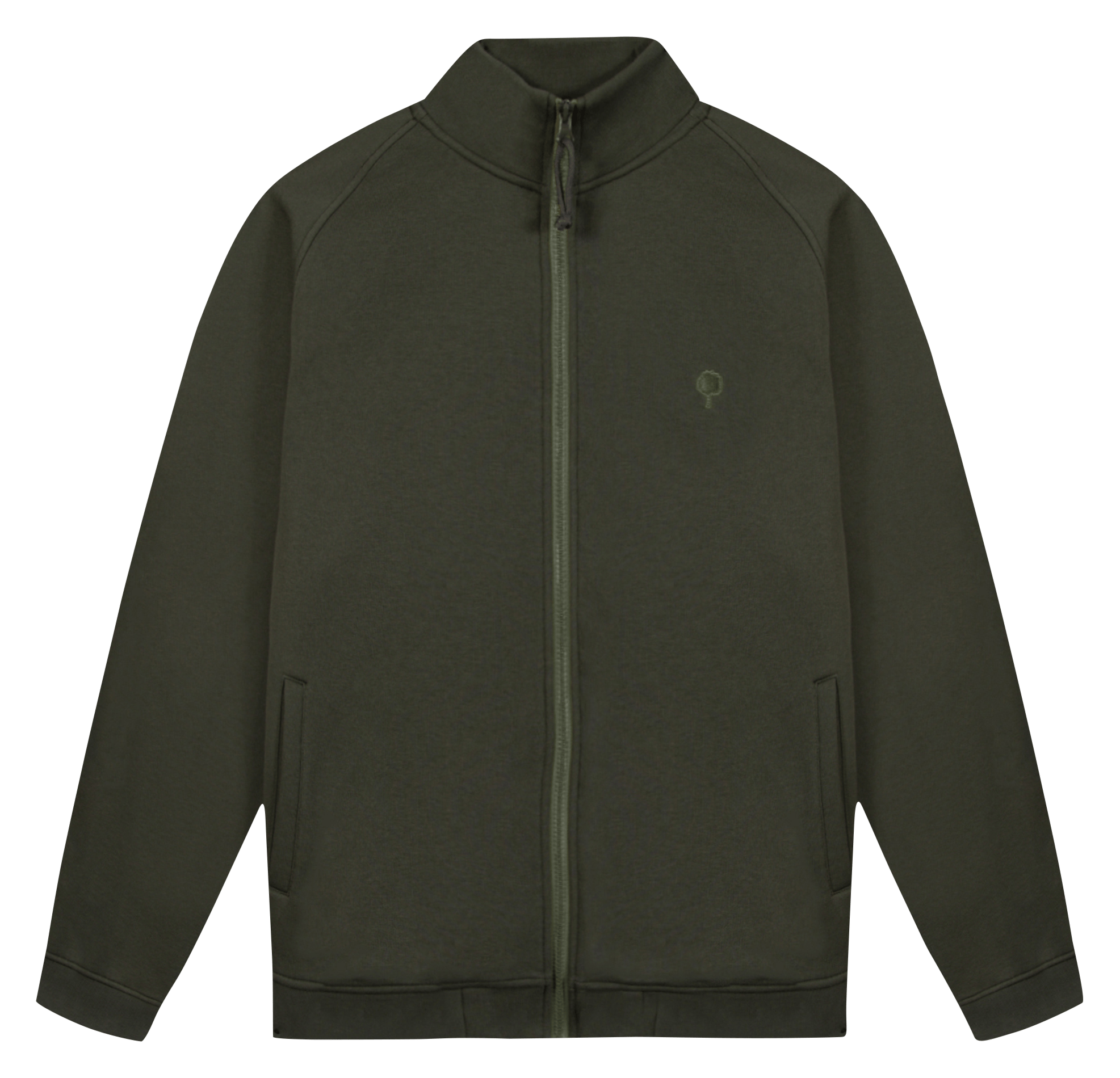 Sweater met opstaande kraag FAGUO Kaki