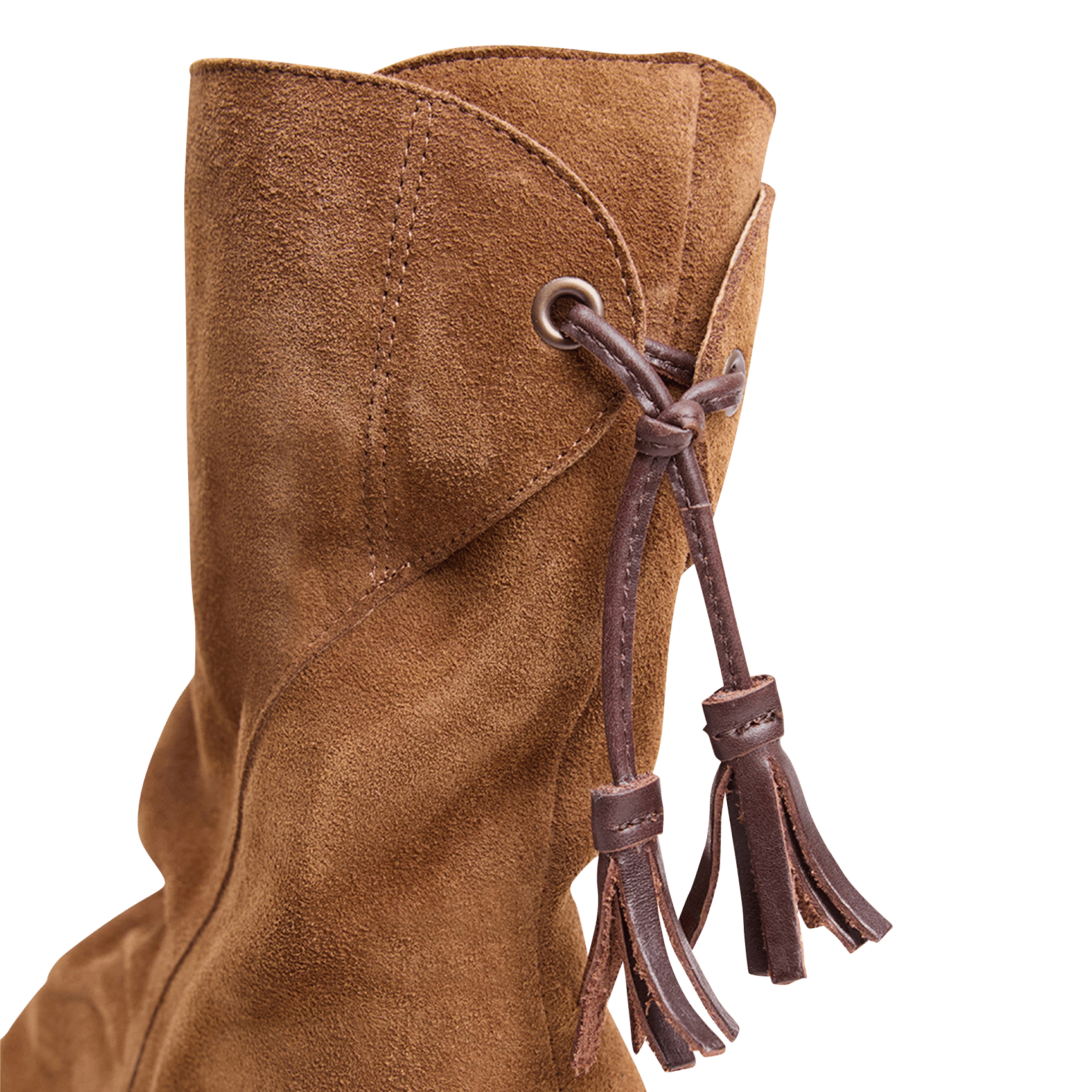 Bottines bout pointu en cuir JONAK Marron