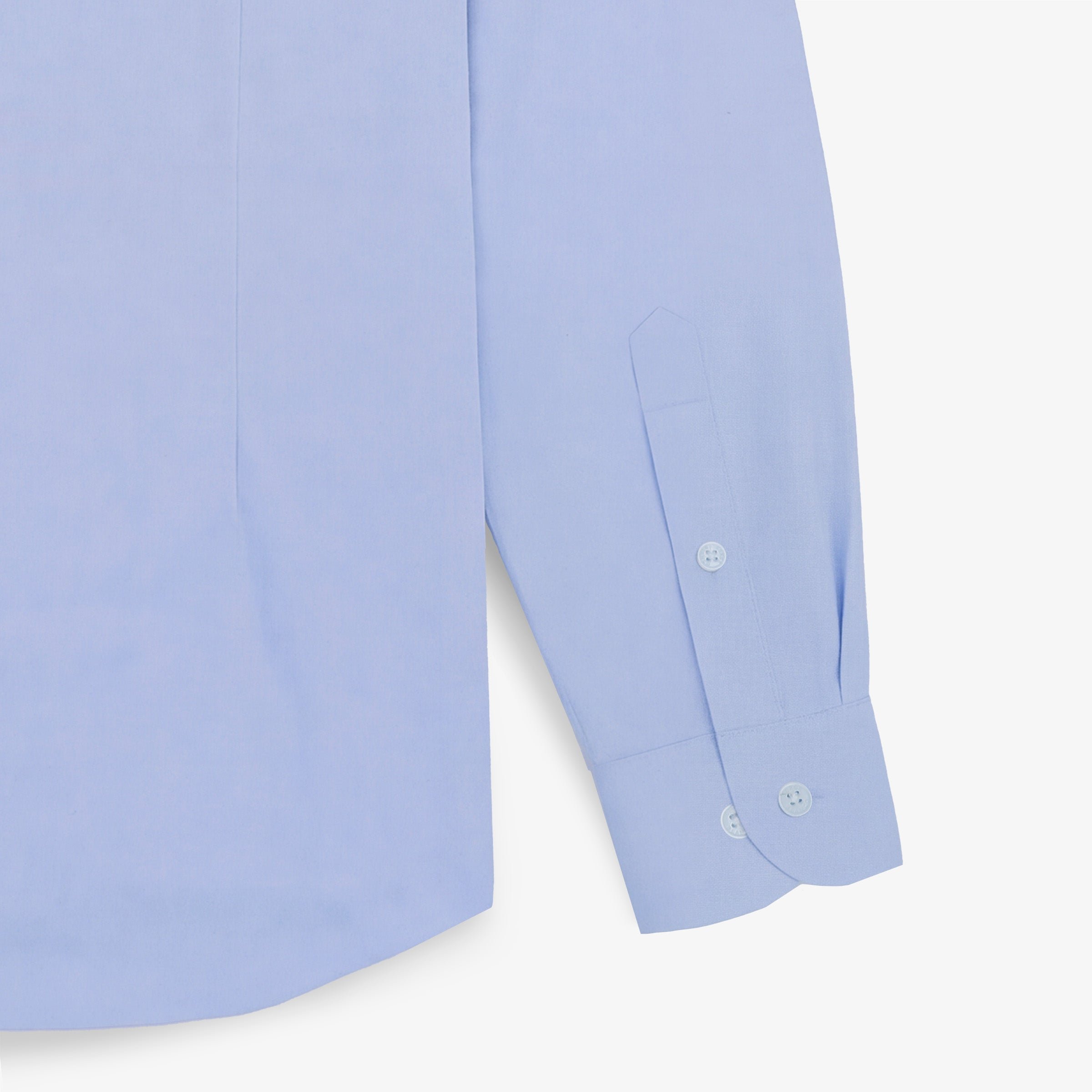 Chemise manches longues en coton bleu ciel SERGE BLANCO Bleu