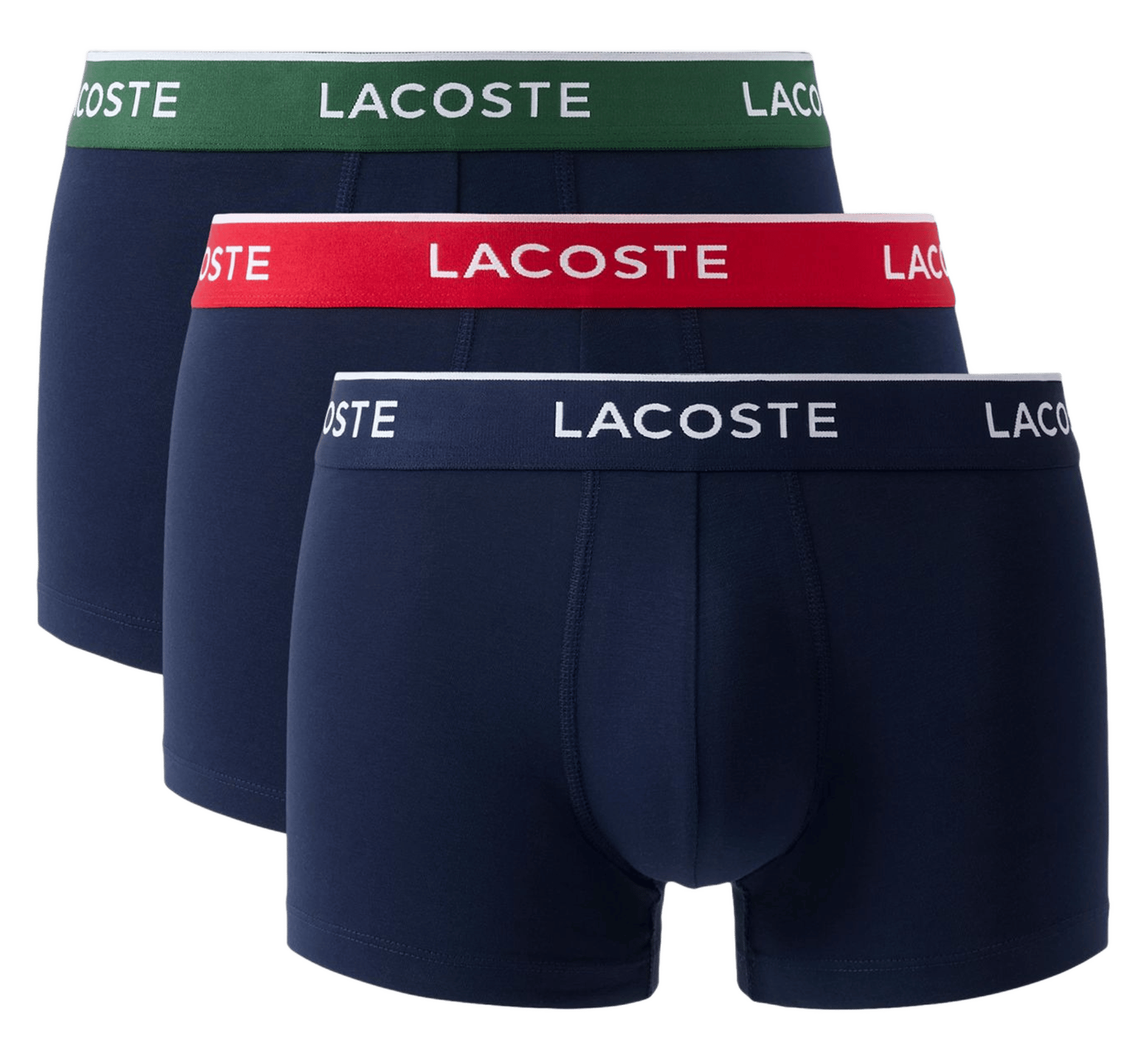 Pack of 3 cotton-blend trunks LACOSTE