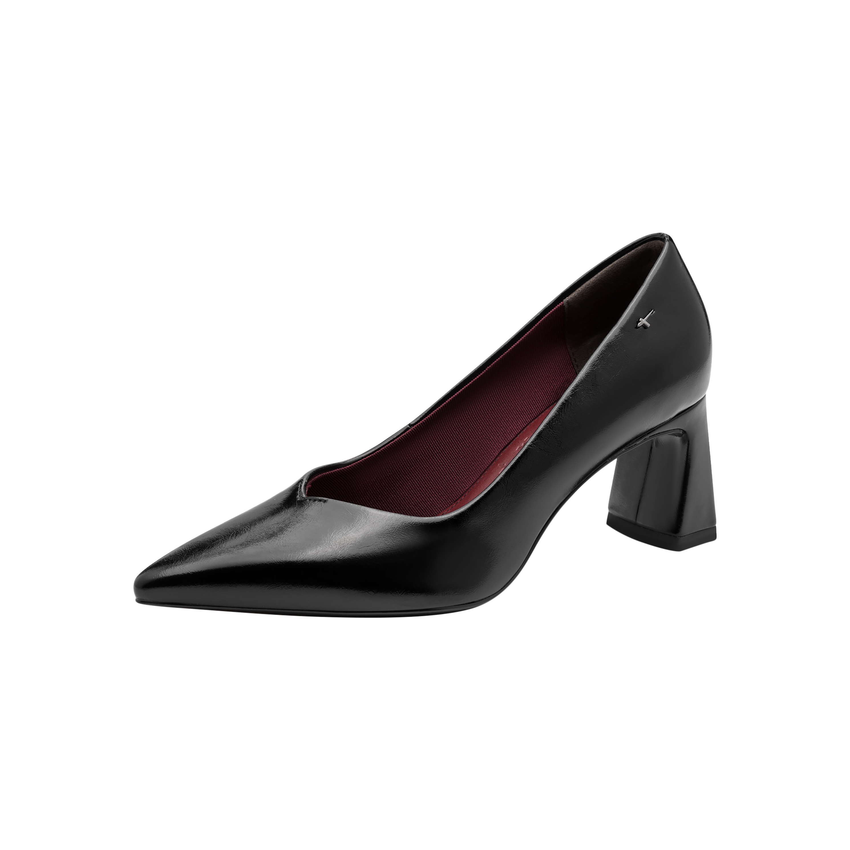 Slip-on heel pumps TAMARIS Black