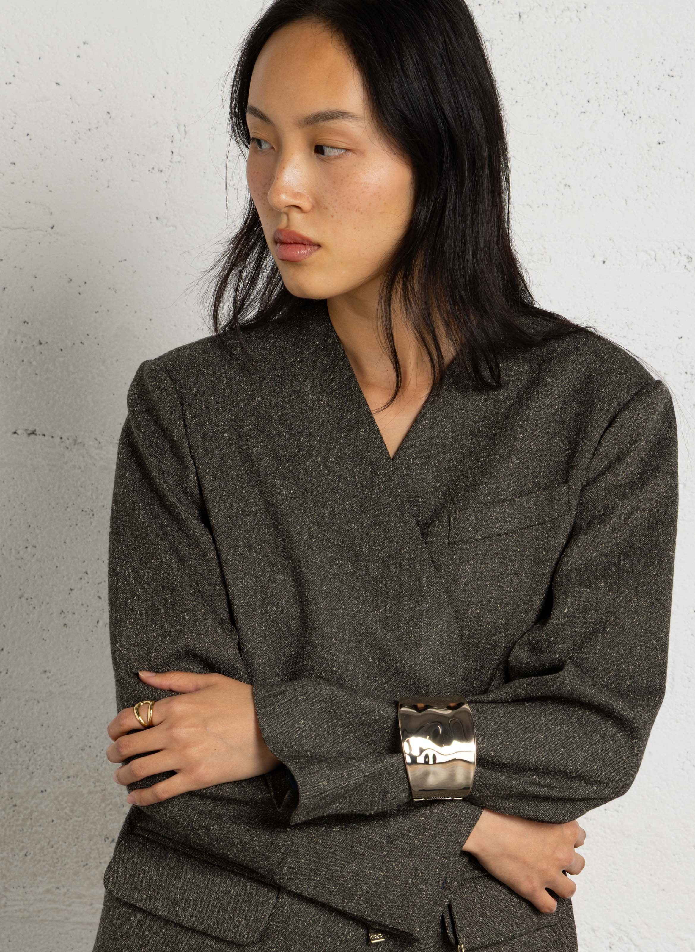 Blazer ceinturé LIU JO Vert